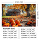 Pumpkin Farmhouse Backdrop