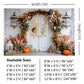 Bright Floral Autumn Archway Backdrop