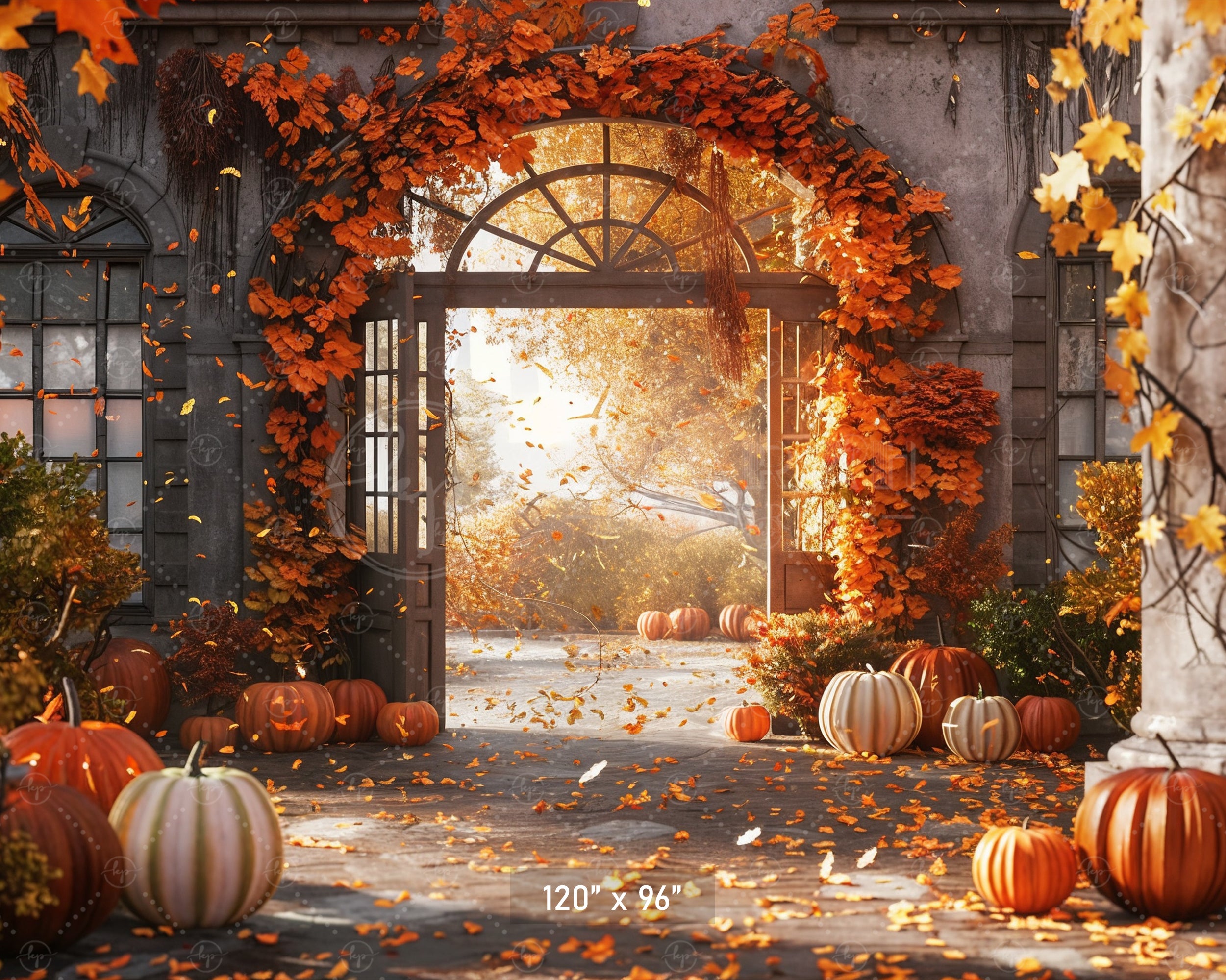 Enchanted Autumn Backdrop
