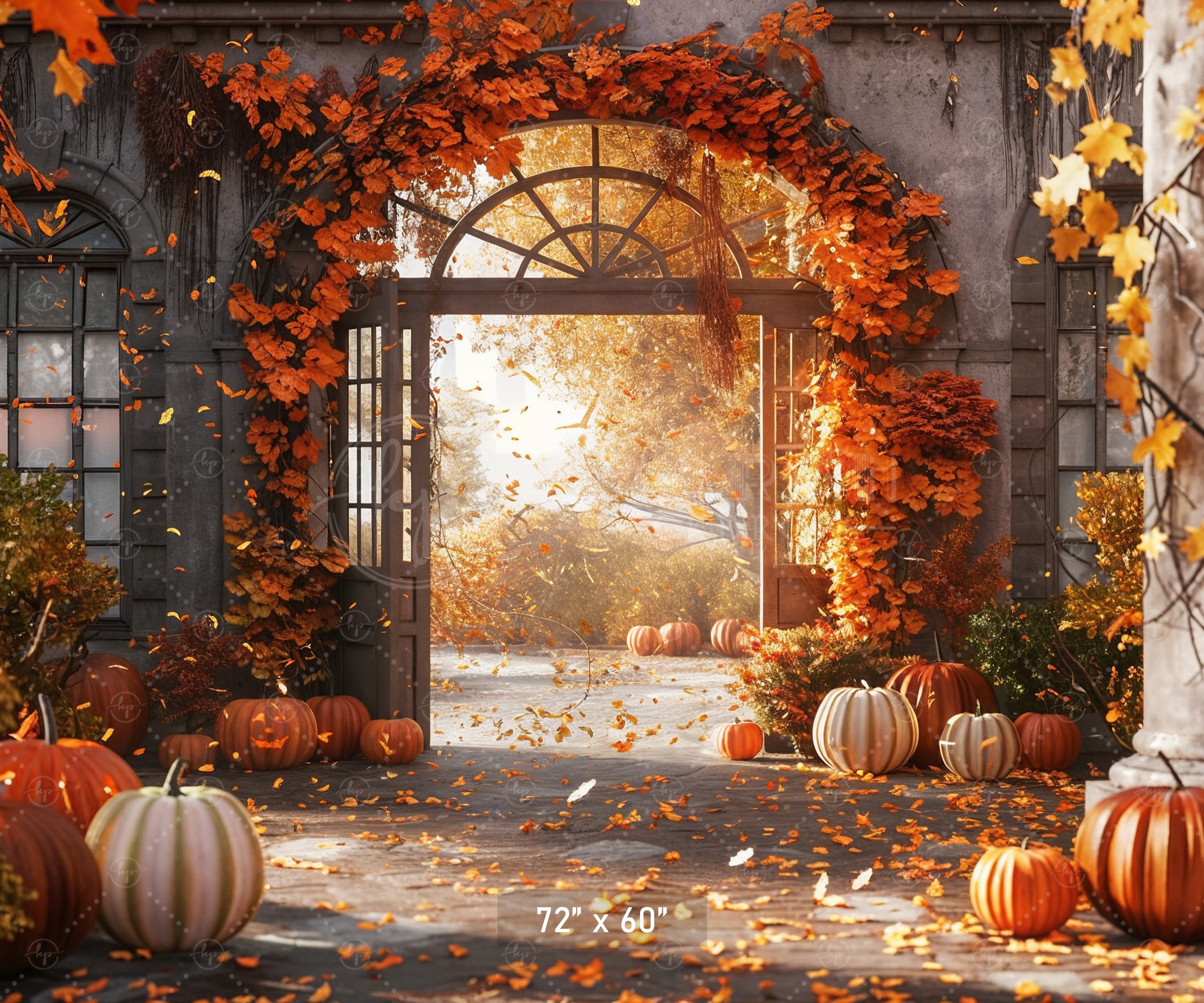Enchanted Autumn Backdrop