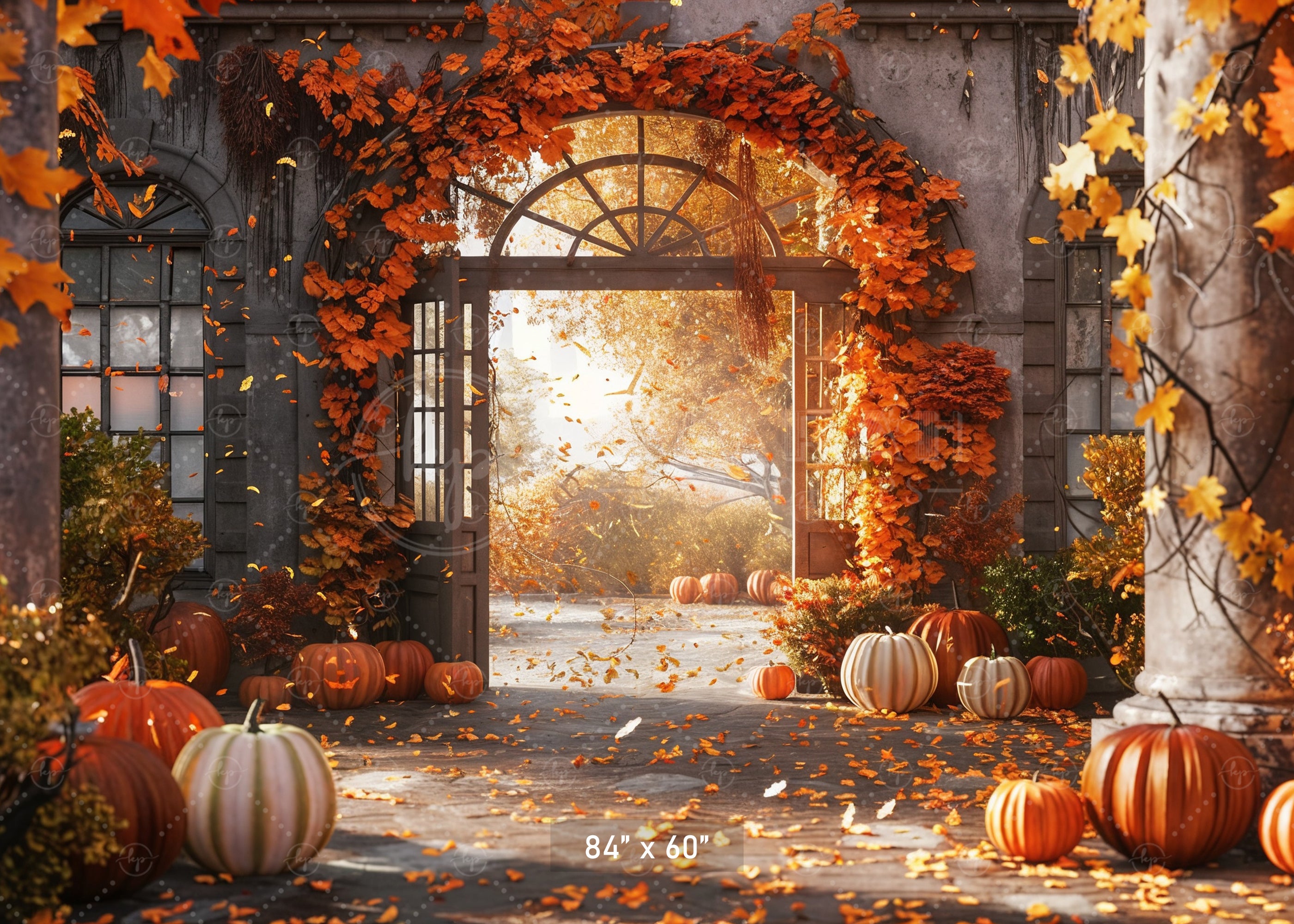 Enchanted Autumn Backdrop