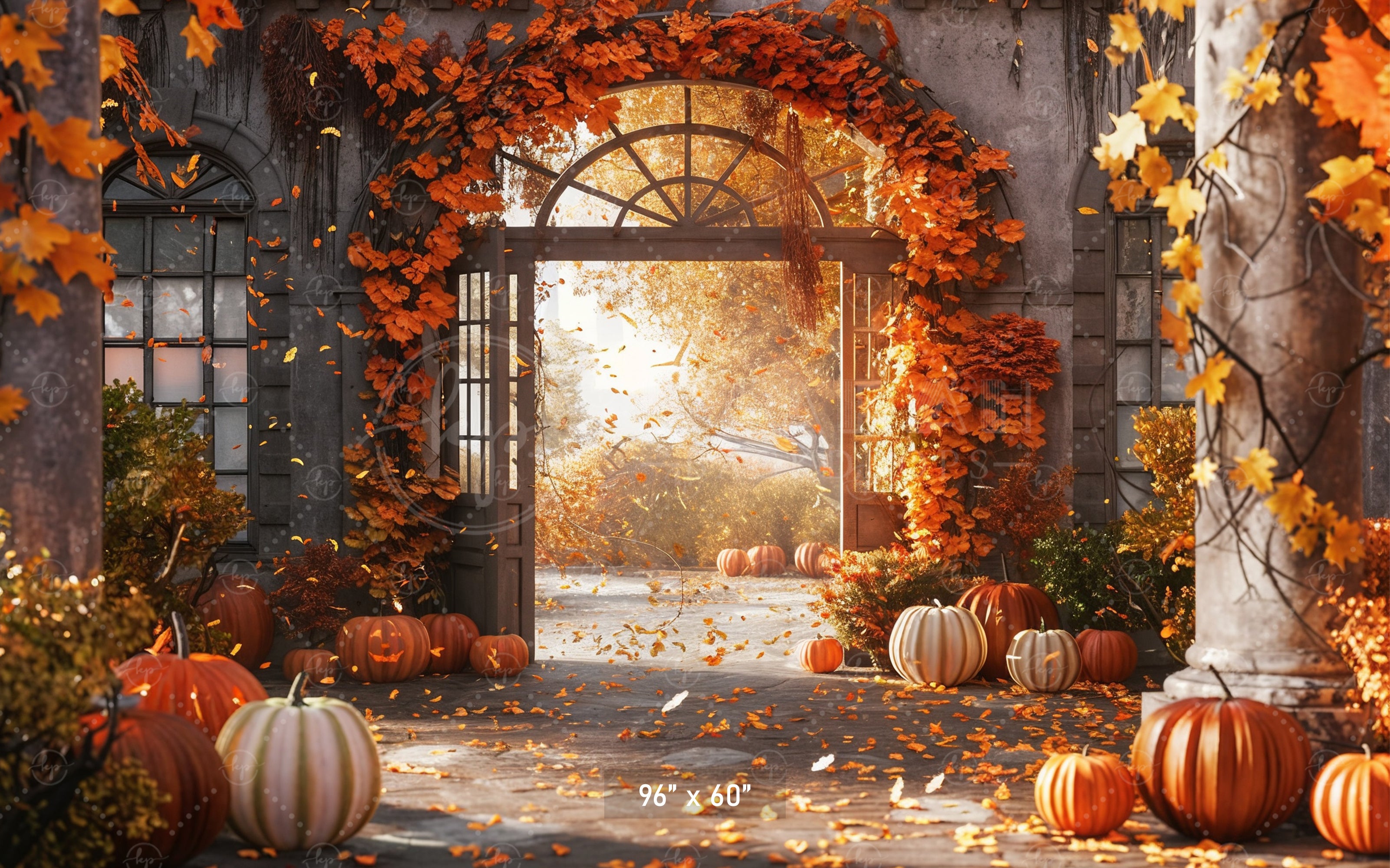 Enchanted Autumn Backdrop