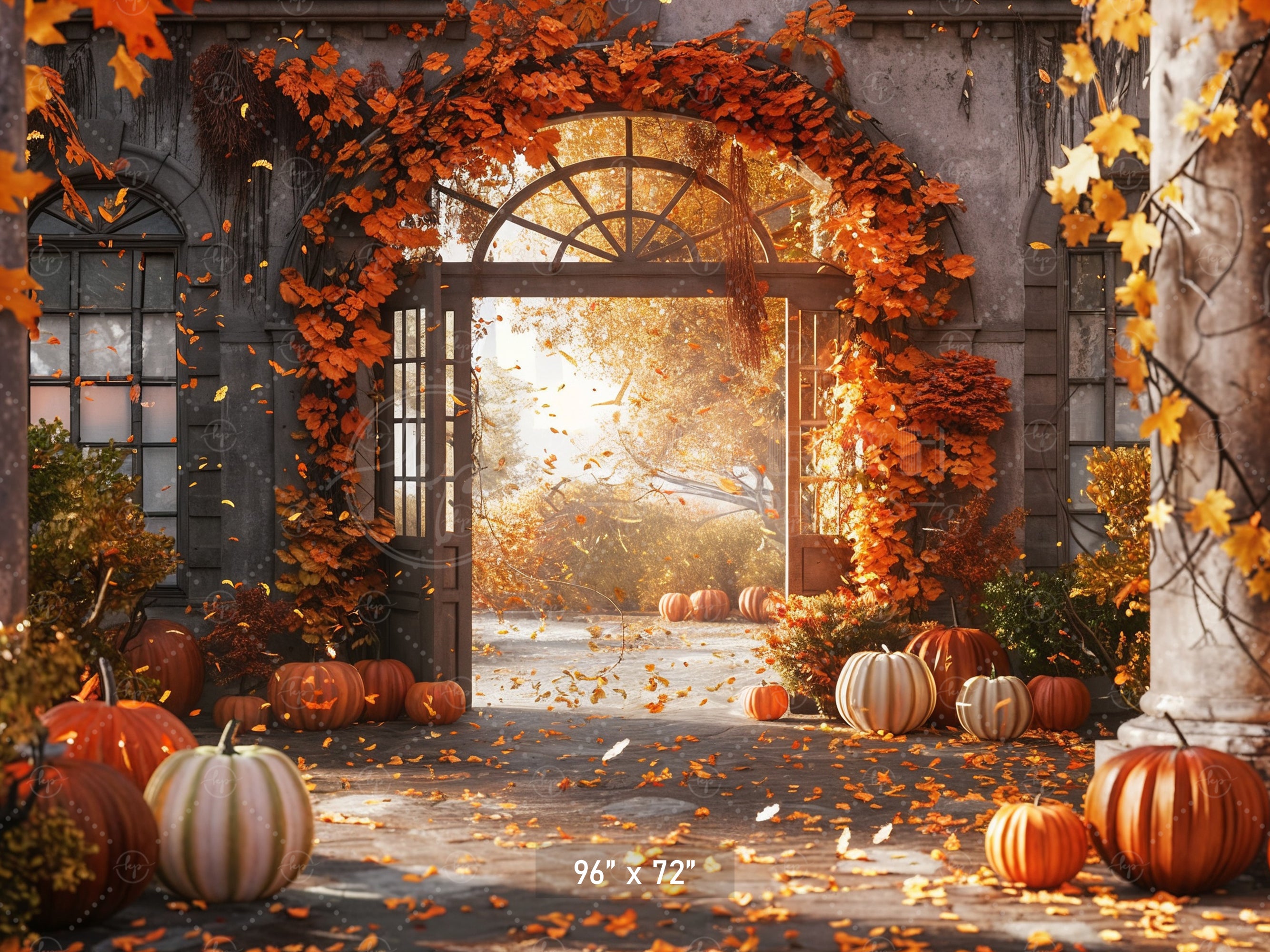 Enchanted Autumn Backdrop