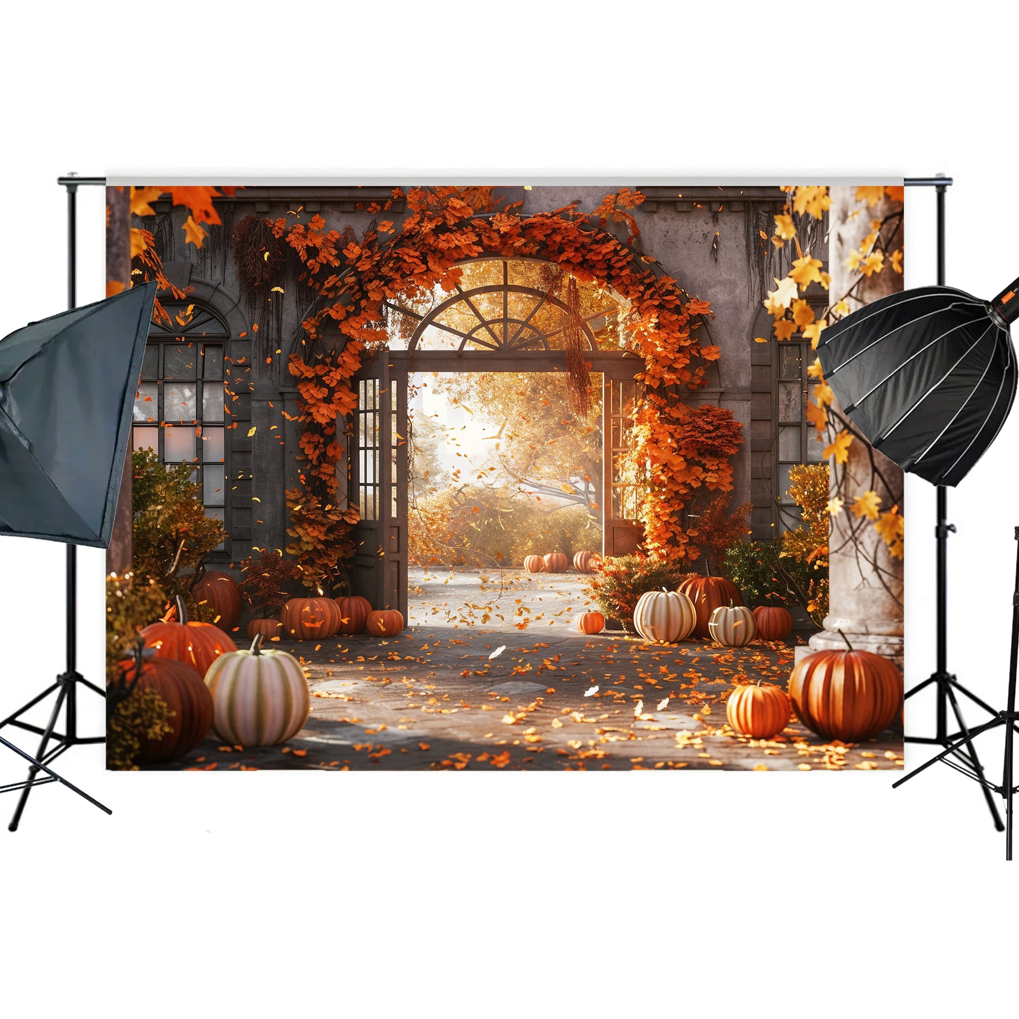 Enchanted Autumn Backdrop