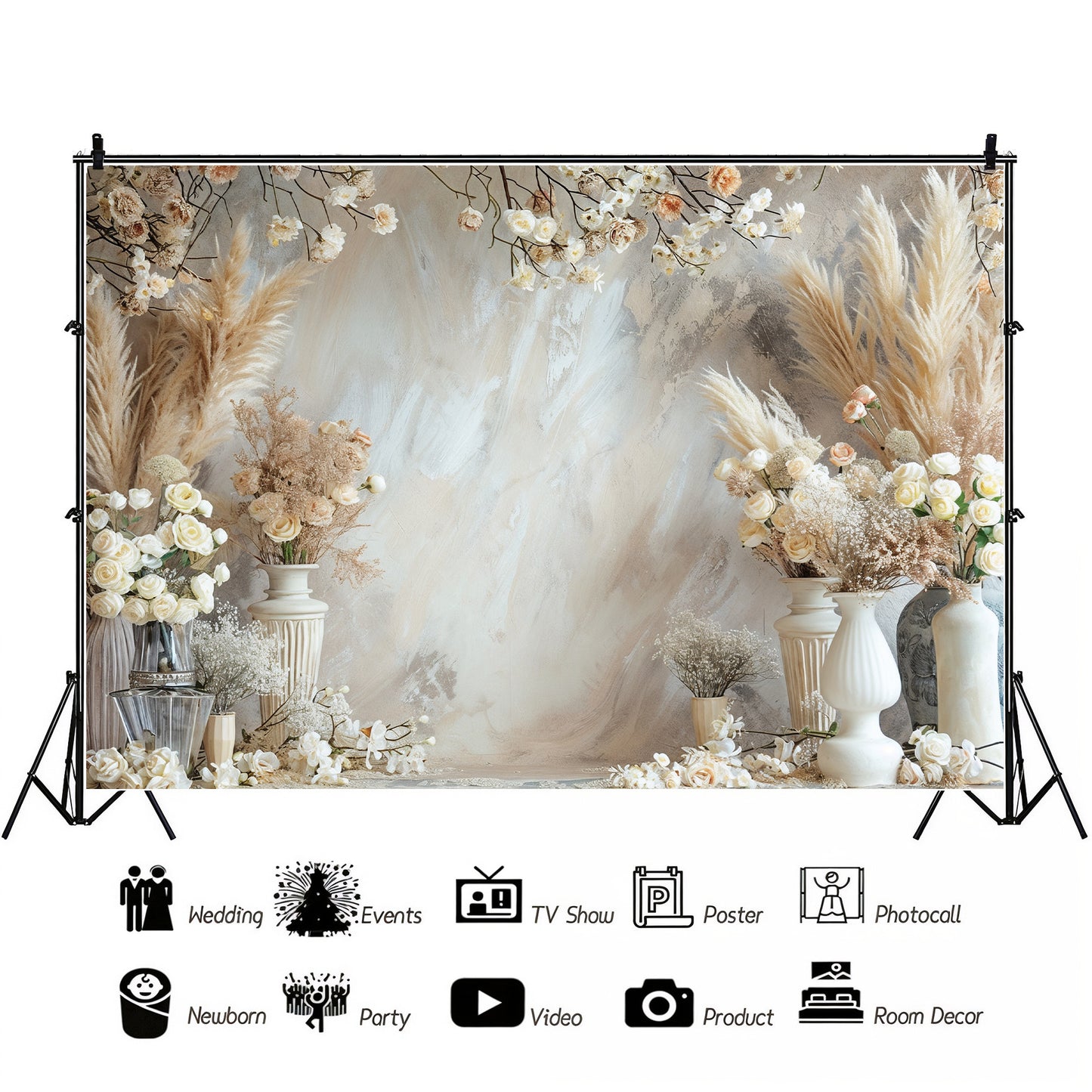 Ivory Dreams Backdrop