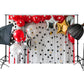 Polka-Dot Celebration Balloons Backdrop