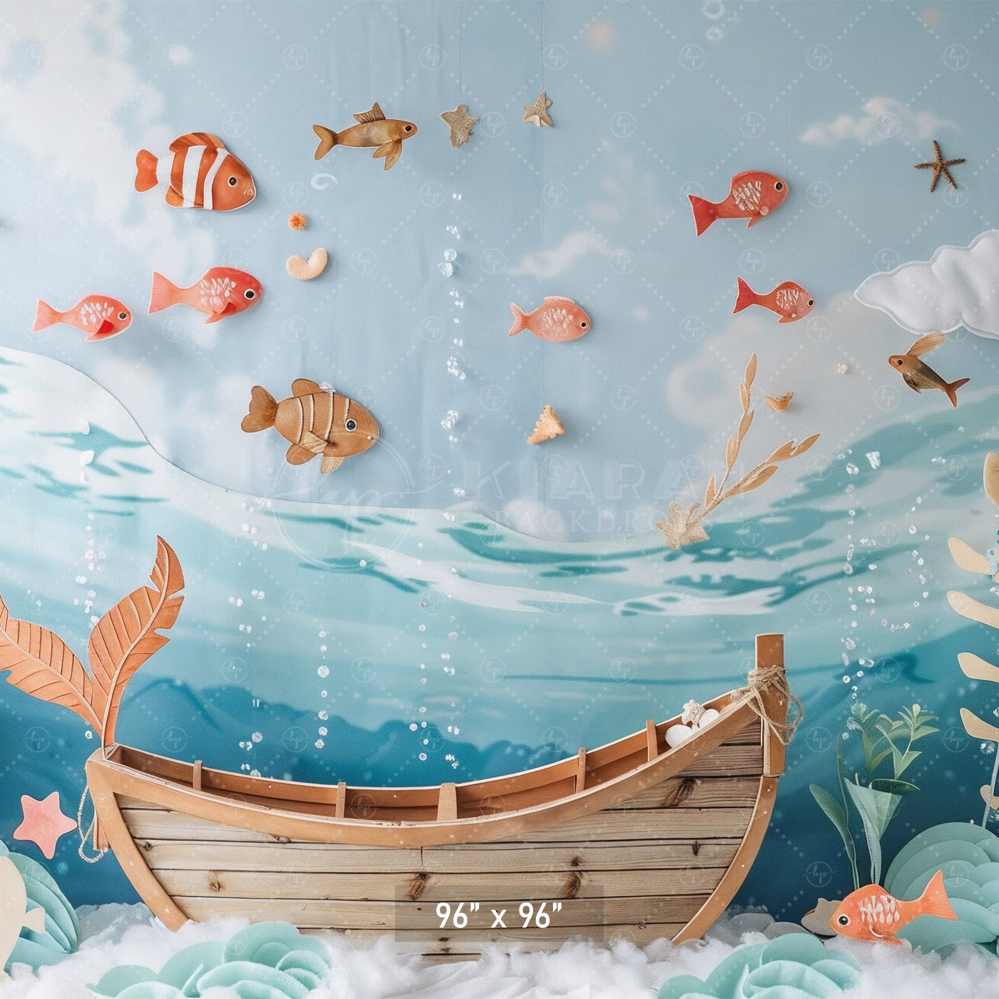 Underwater Adventure Backdrop