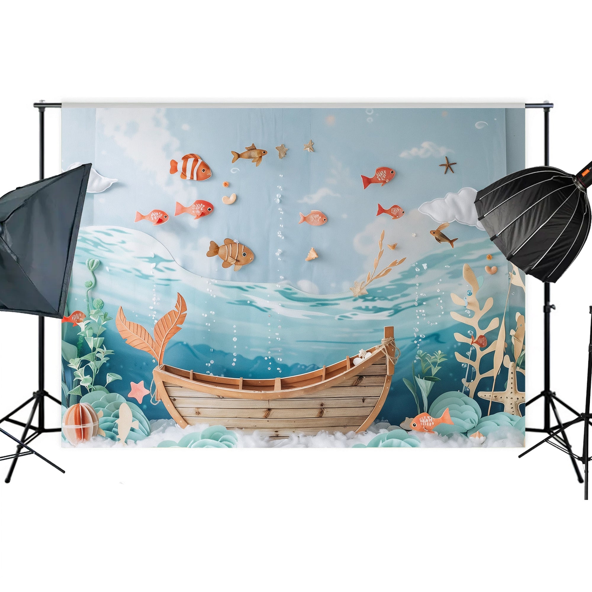 Underwater Adventure Backdrop