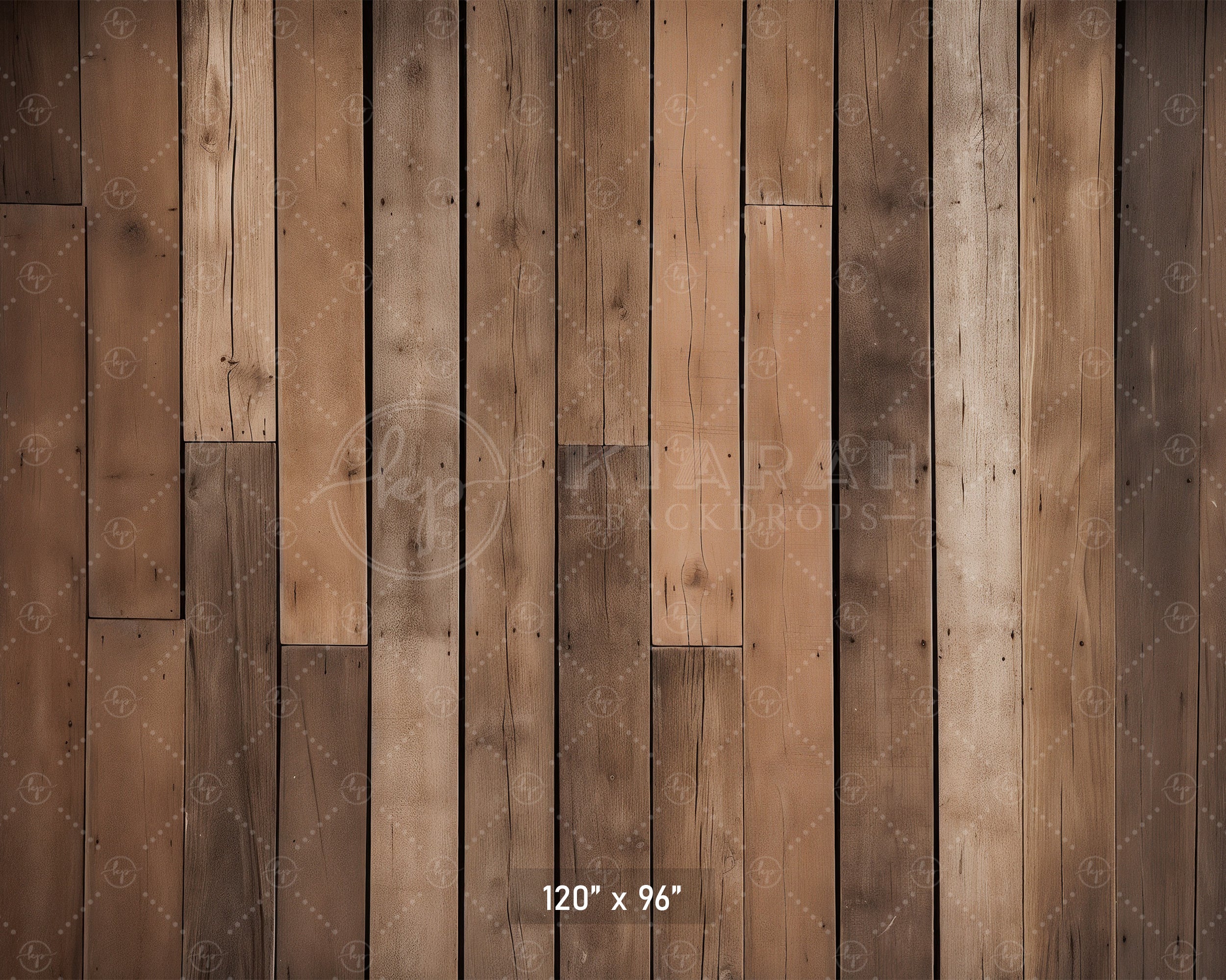 Rustic Timber Wall Backdrop