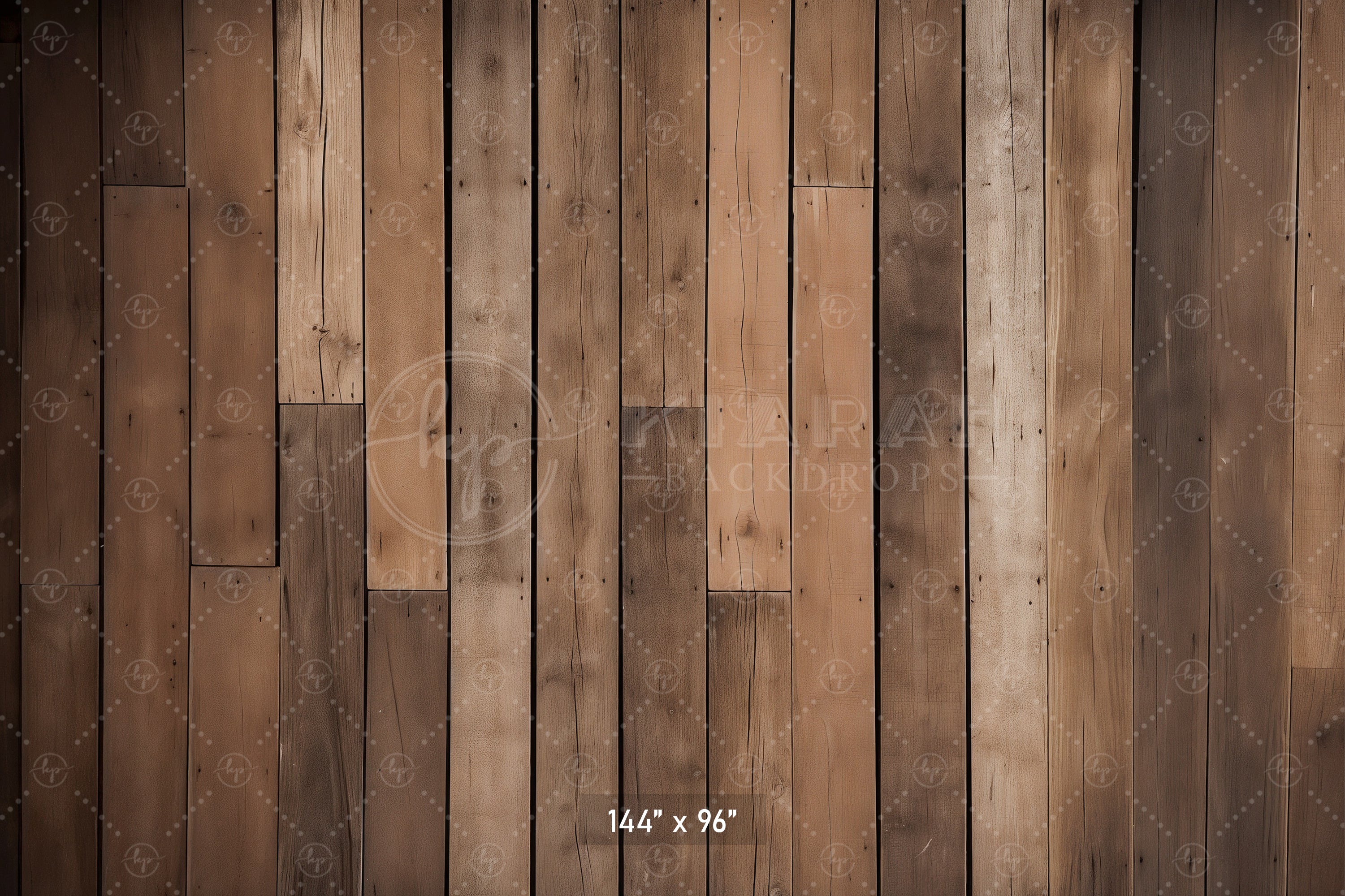 Rustic Timber Wall Backdrop