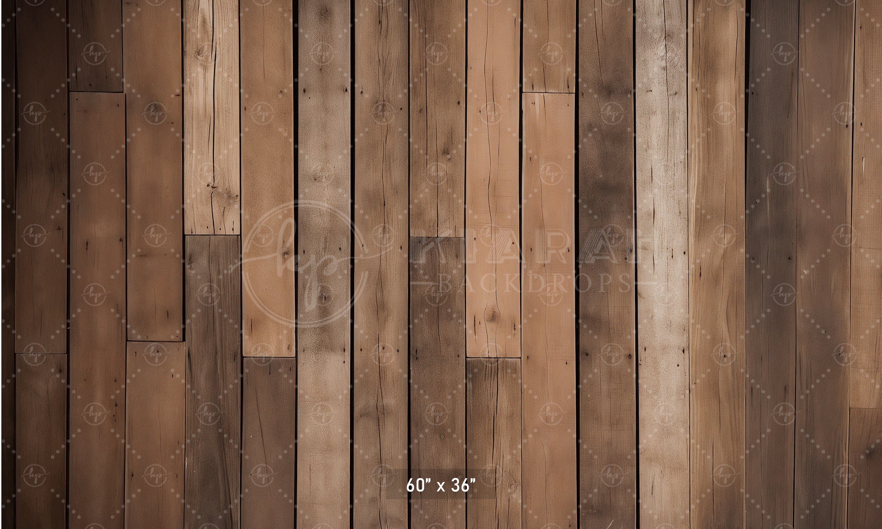 Rustic Timber Wall Backdrop