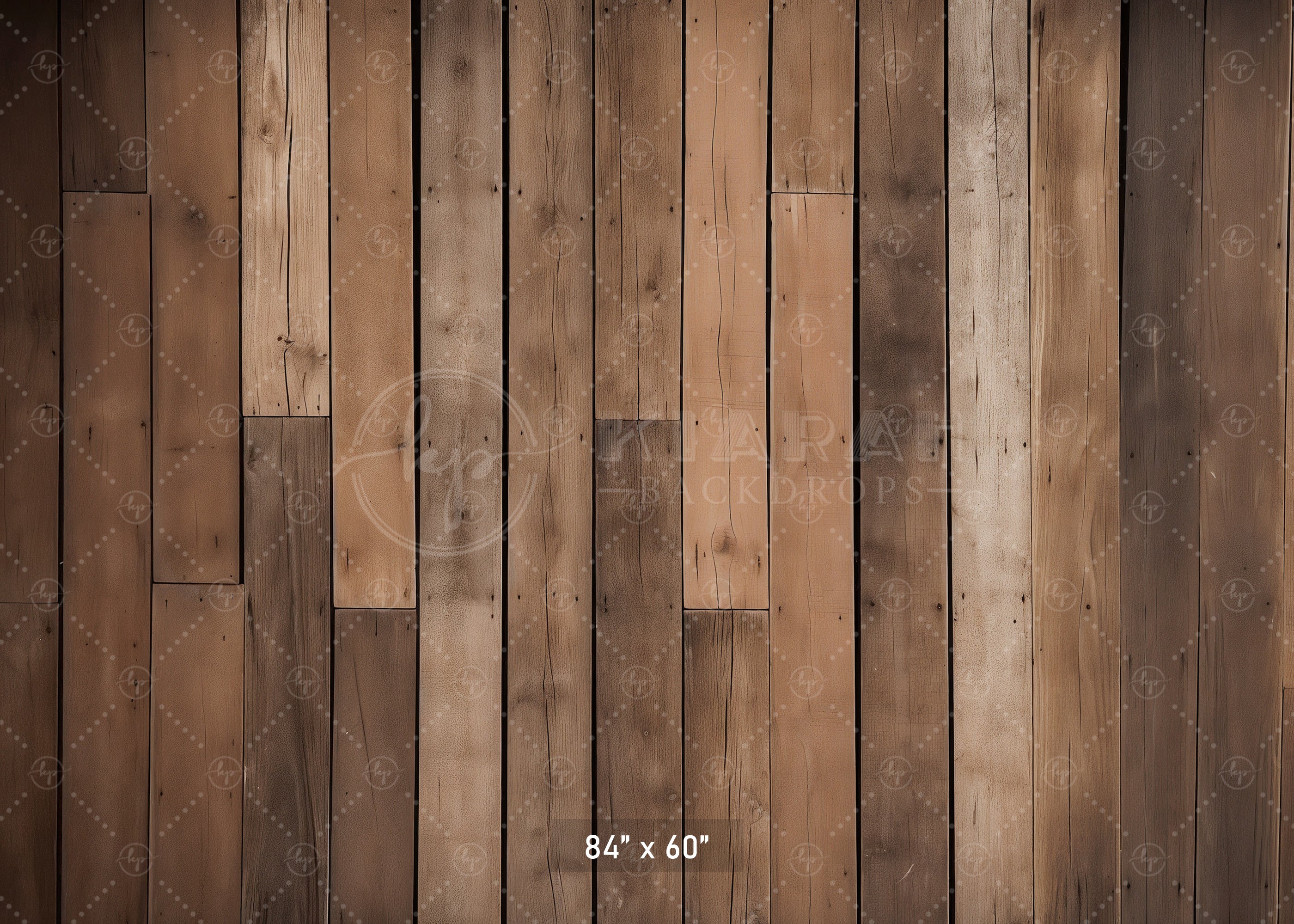 Rustic Timber Wall Backdrop