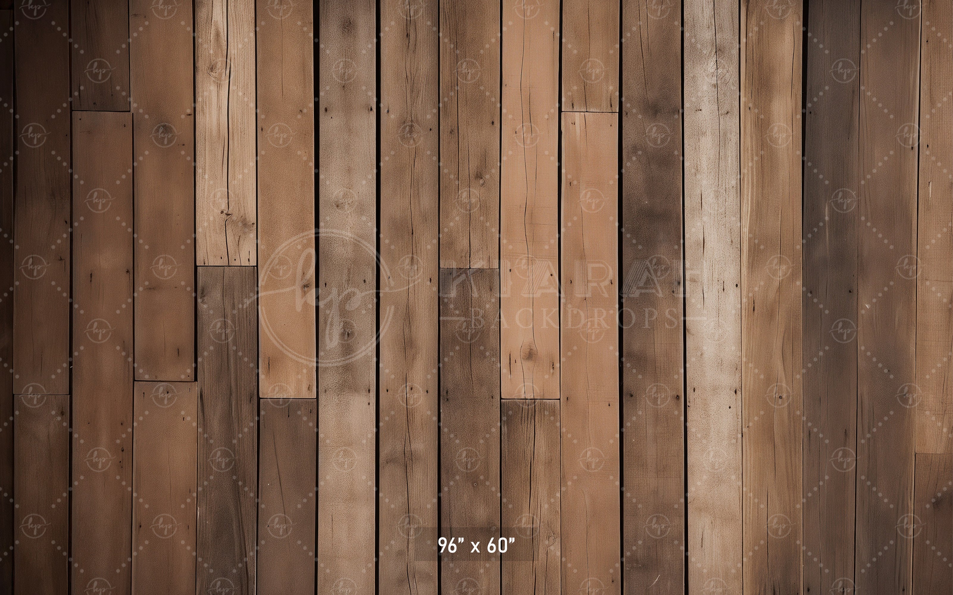 Rustic Timber Wall Backdrop