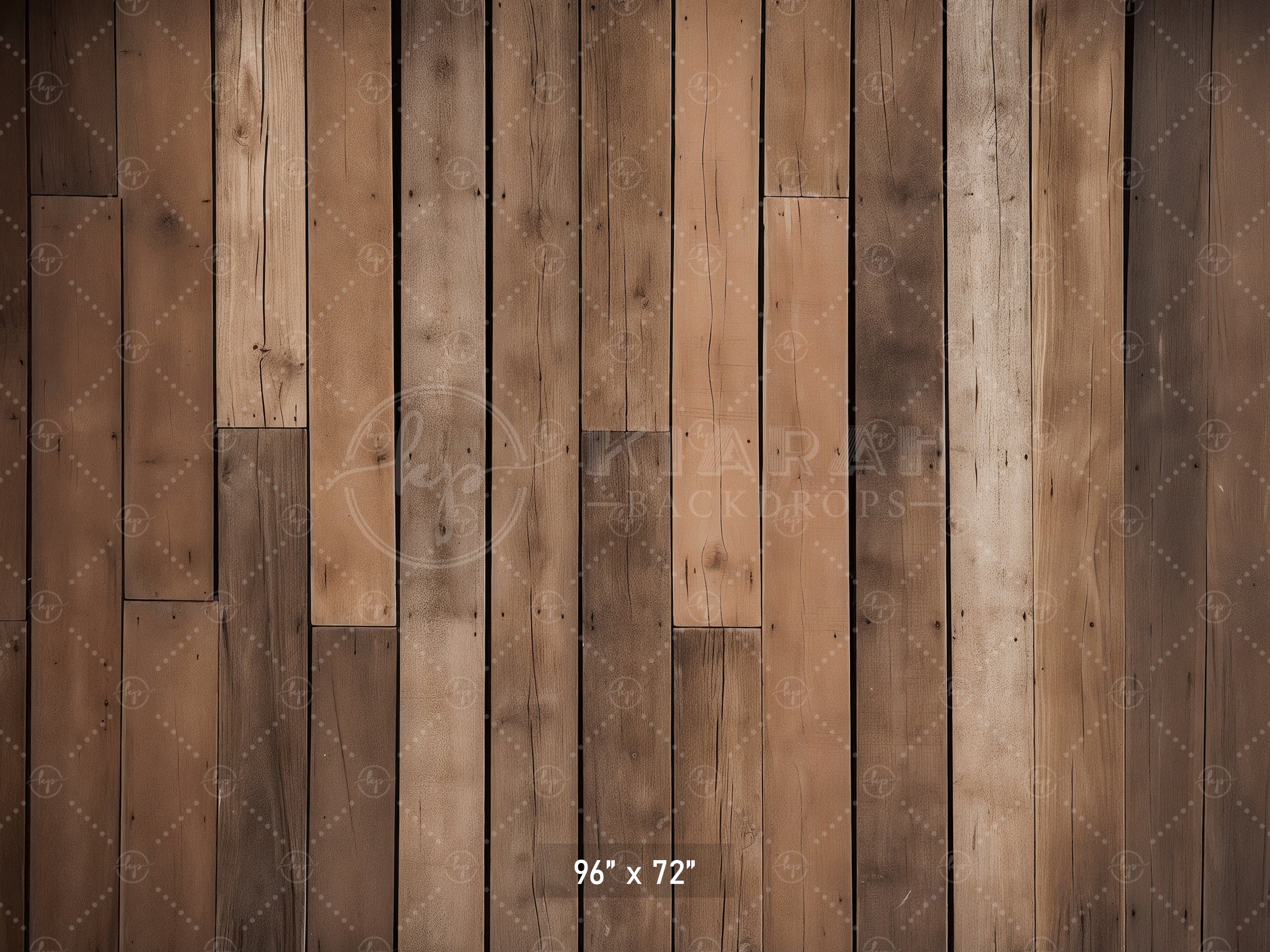 Rustic Timber Wall Backdrop