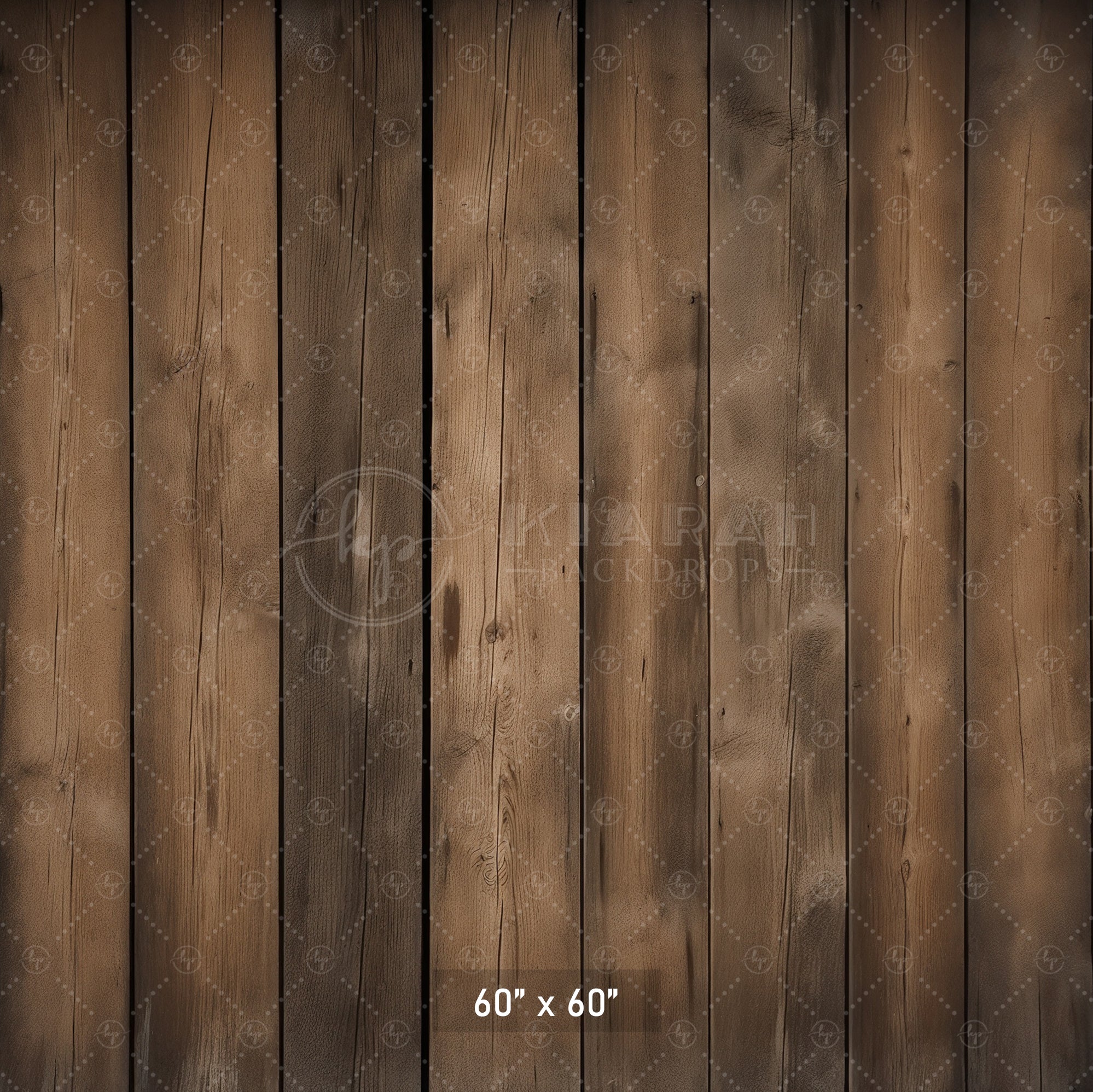 Classic Dark Wood Planks Backdrop