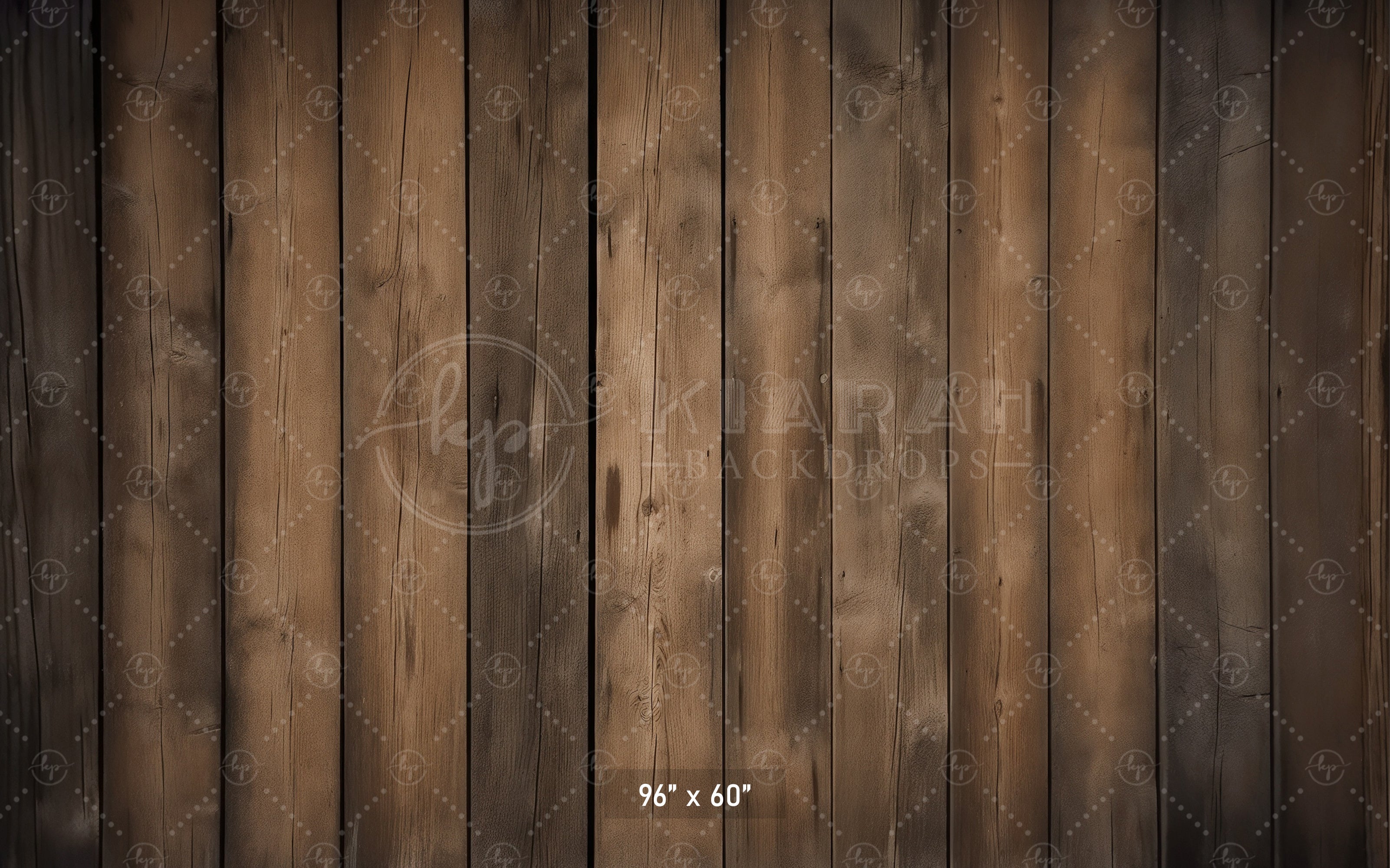 Classic Dark Wood Planks Backdrop
