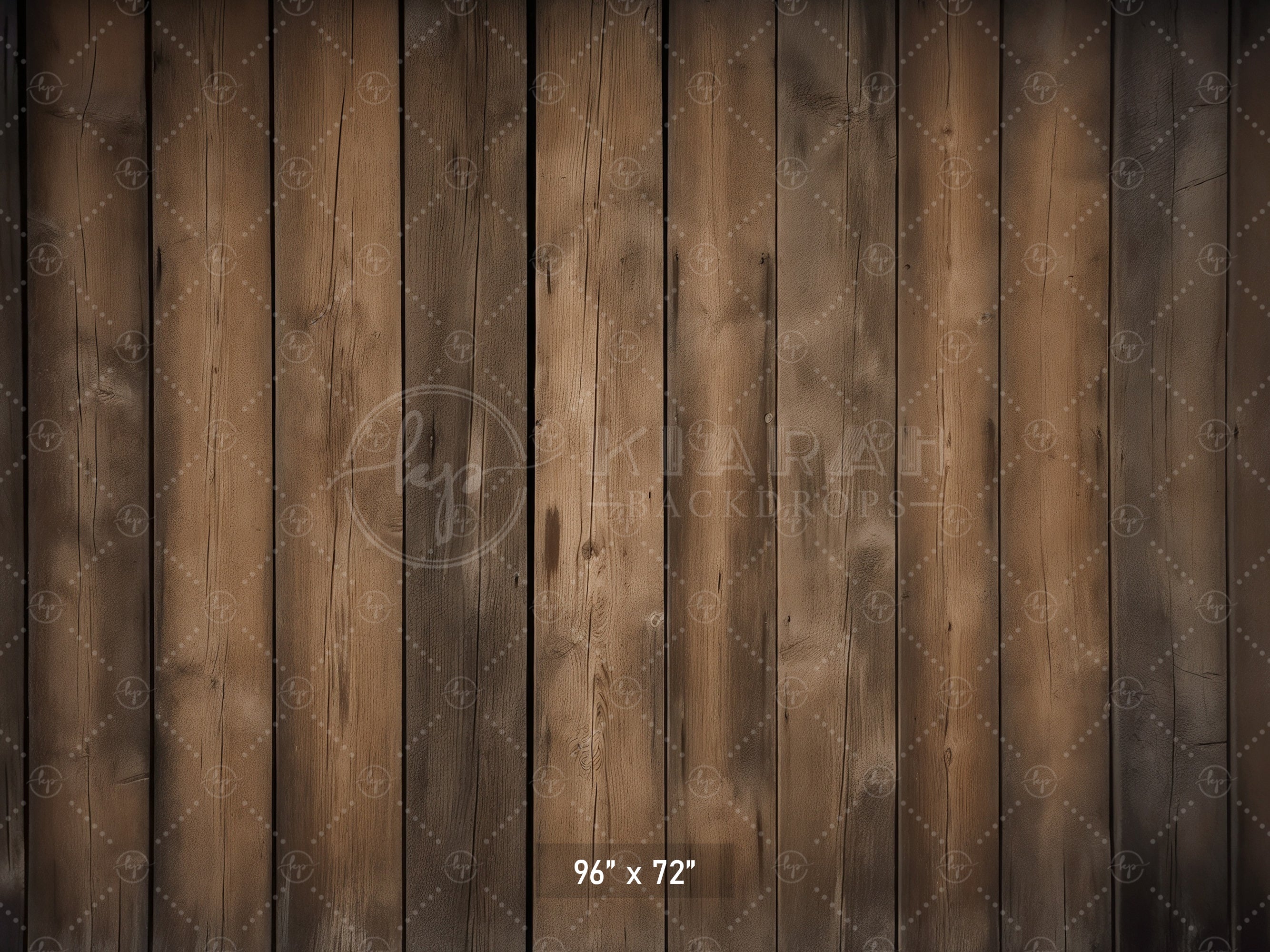 Classic Dark Wood Planks Backdrop