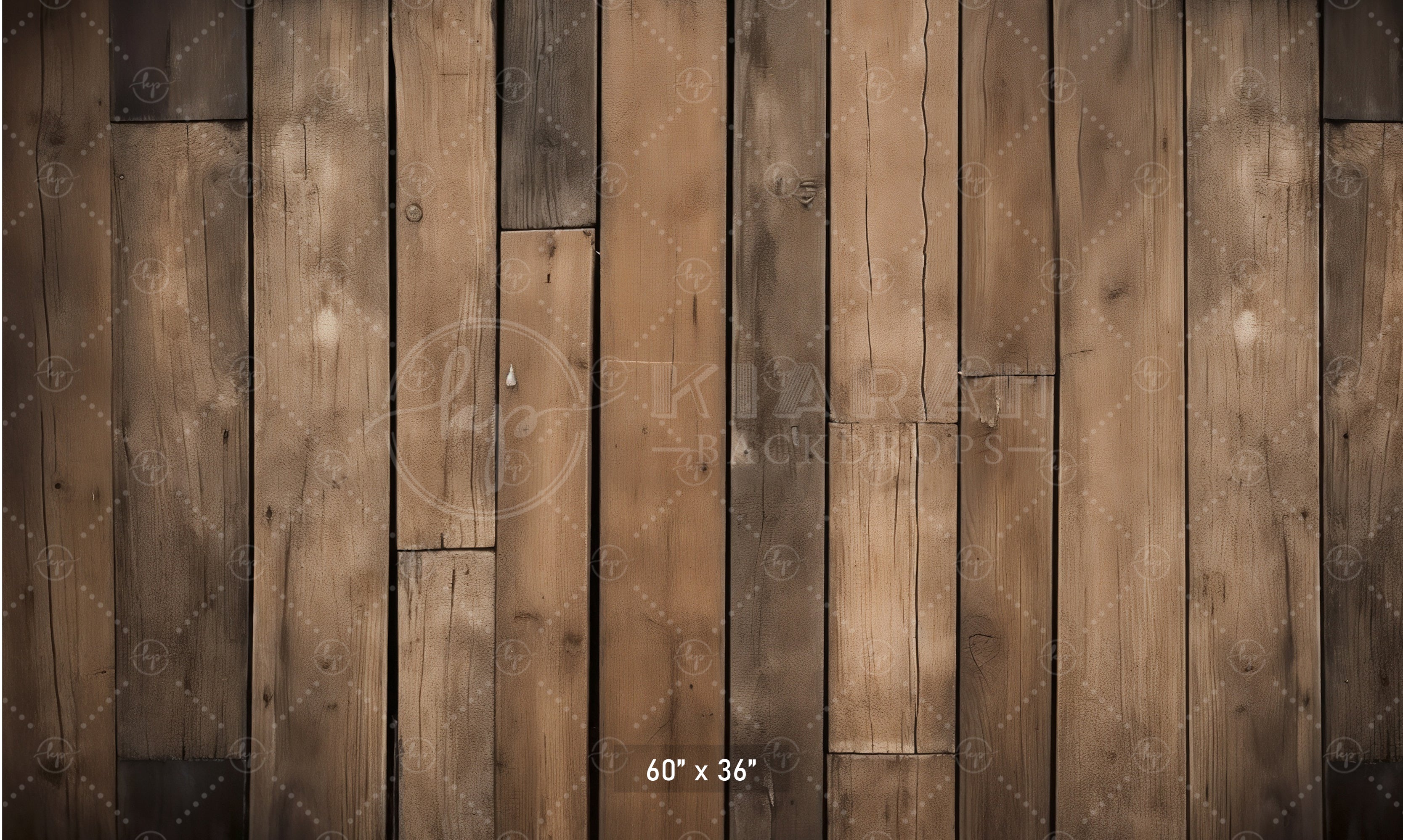 Rustic Vertical Wood Planks Backdrop