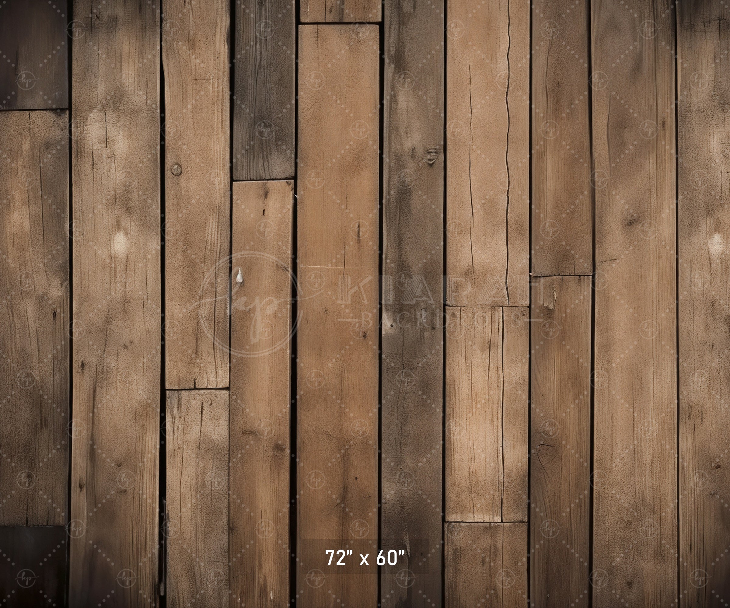 Rustic Vertical Wood Planks Backdrop