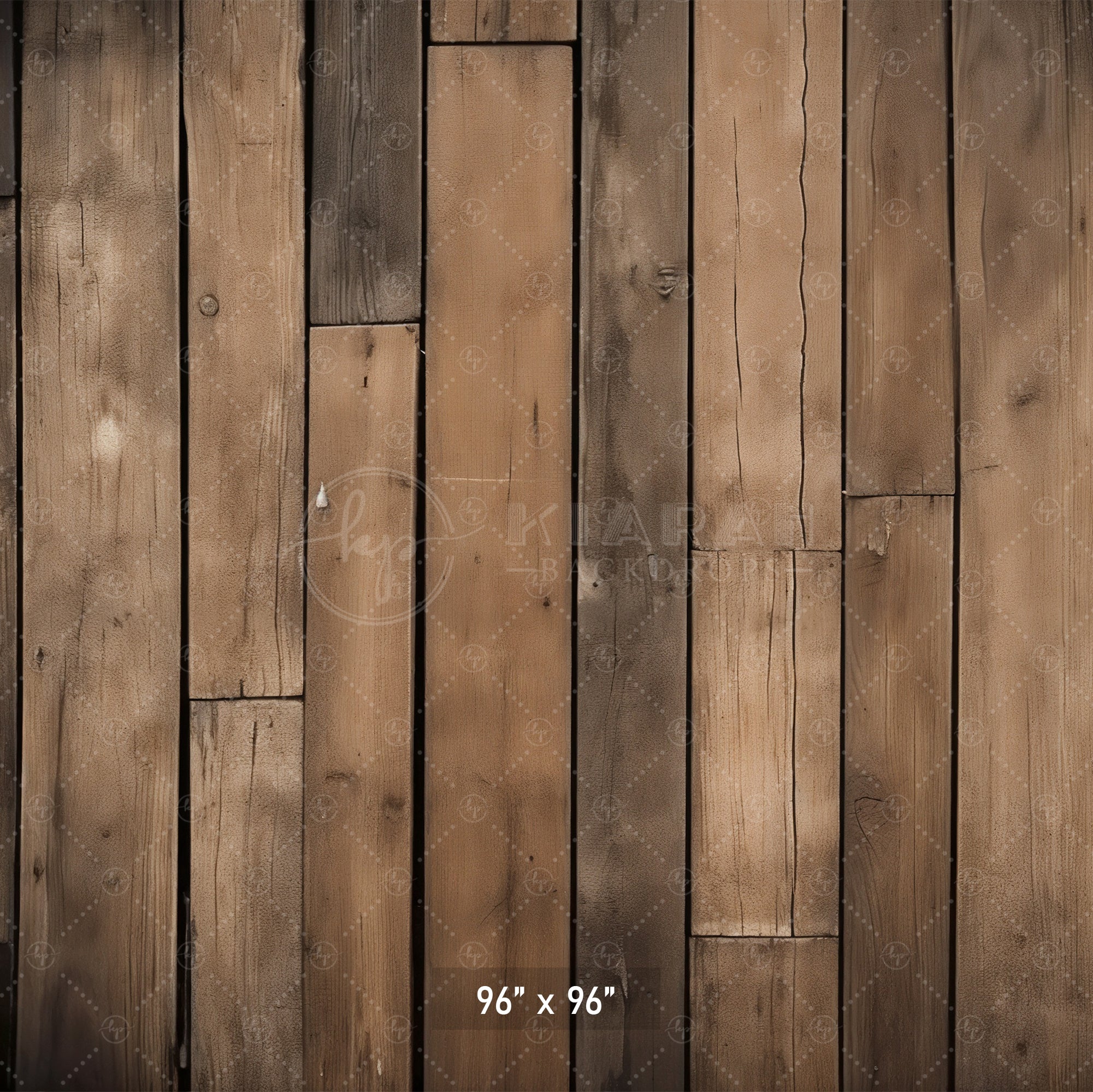 Rustic Vertical Wood Planks Backdrop