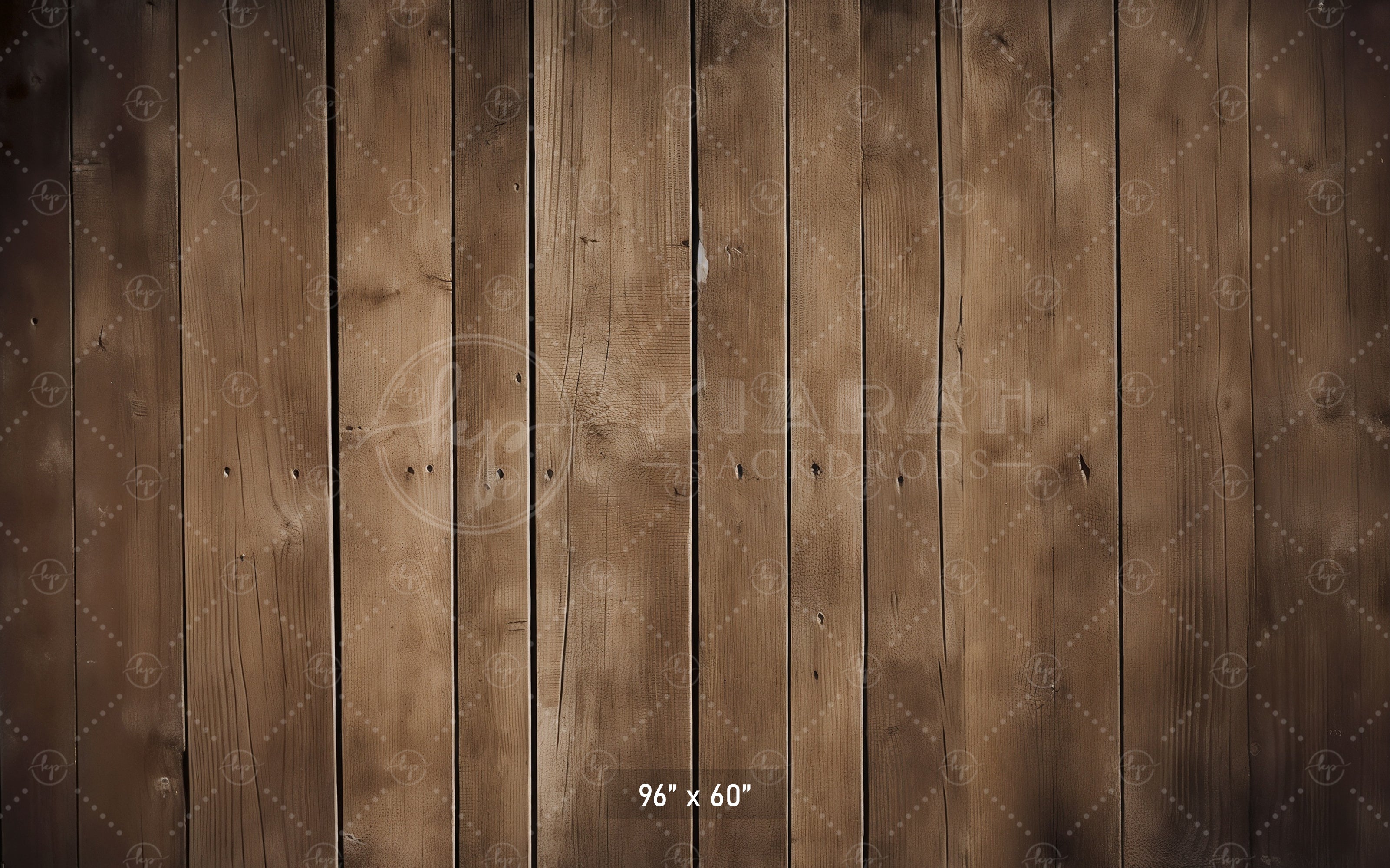 Classic Dark Wood Wall Backdrop