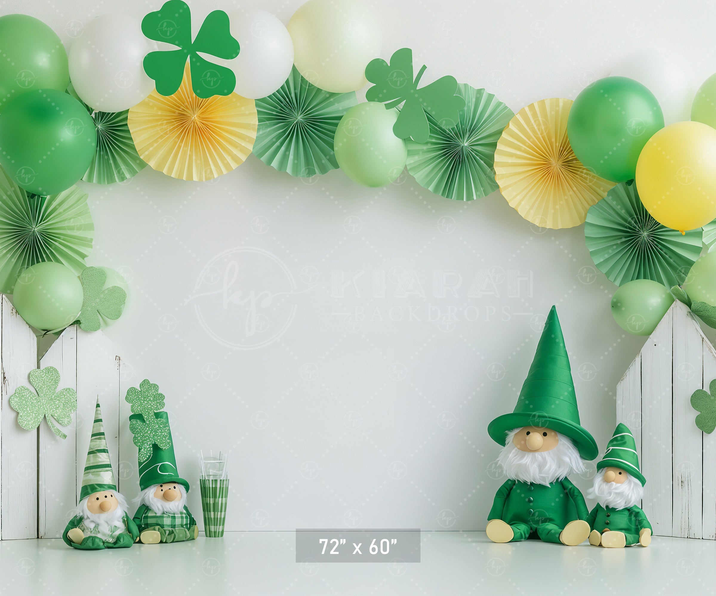 St. Paddy's Gnome Celebration Backdrop
