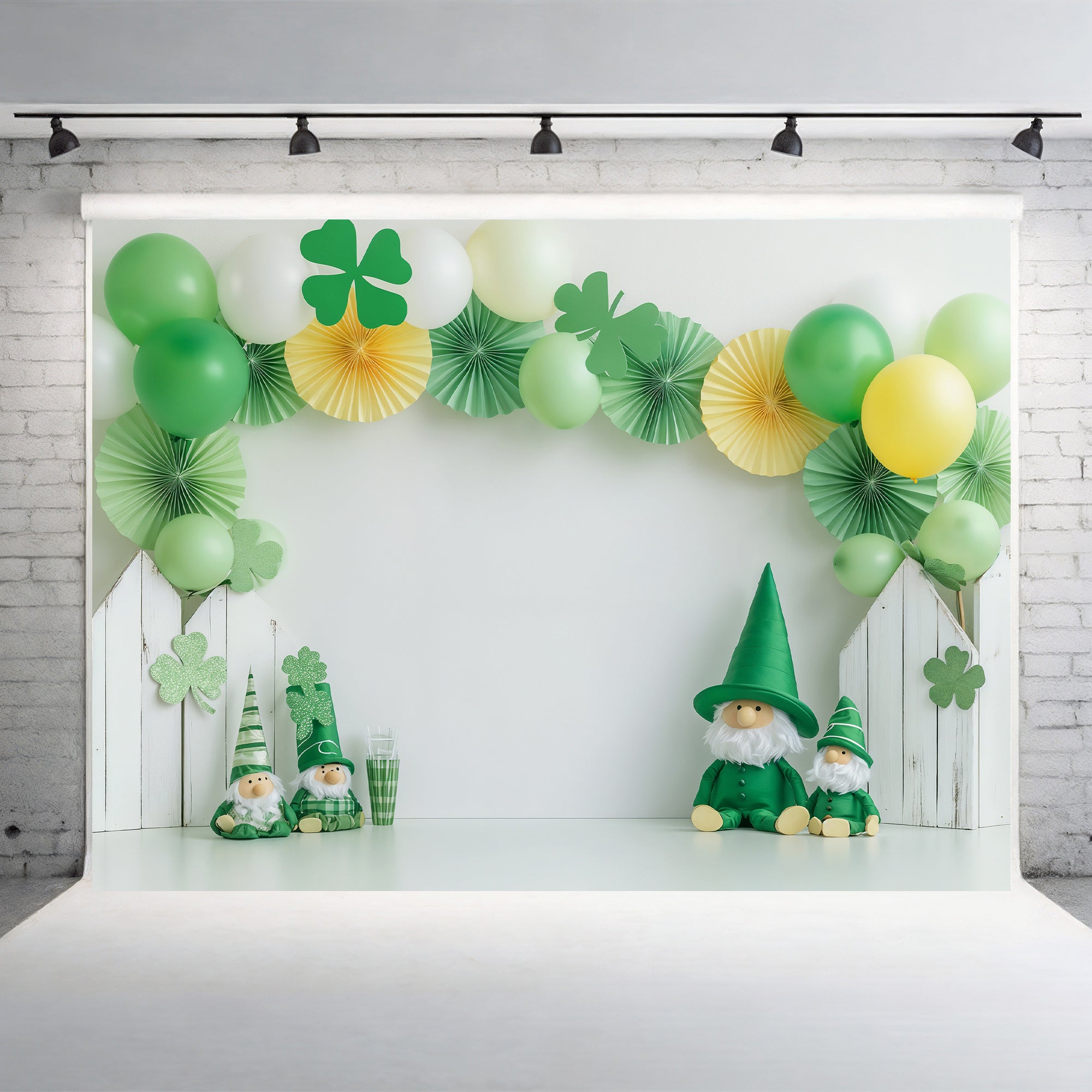 St. Paddy's Gnome Celebration Backdrop