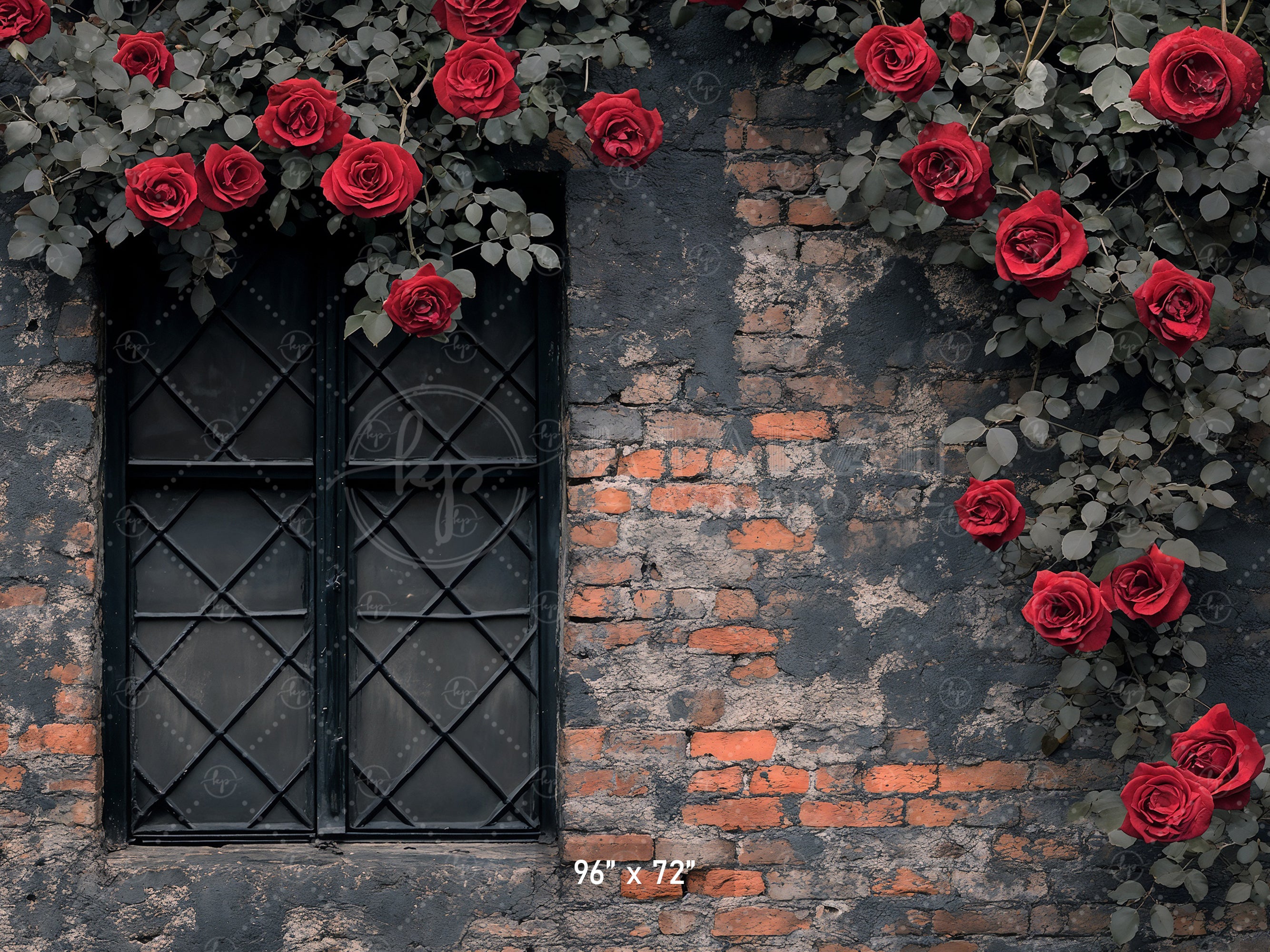 Gothic Rose Window Backdrop