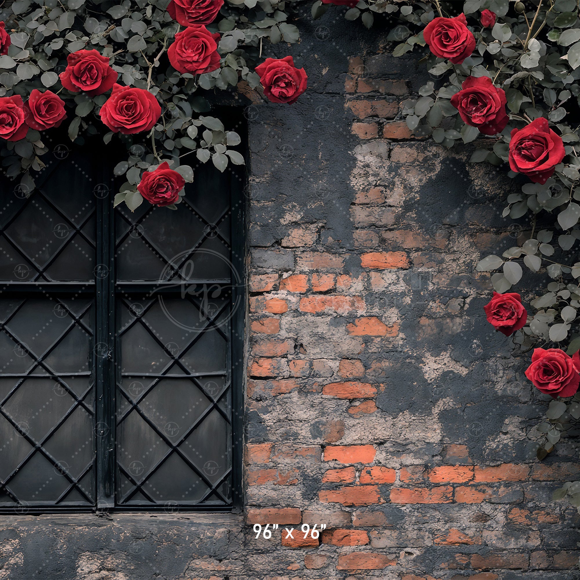 Gothic Rose Window Backdrop