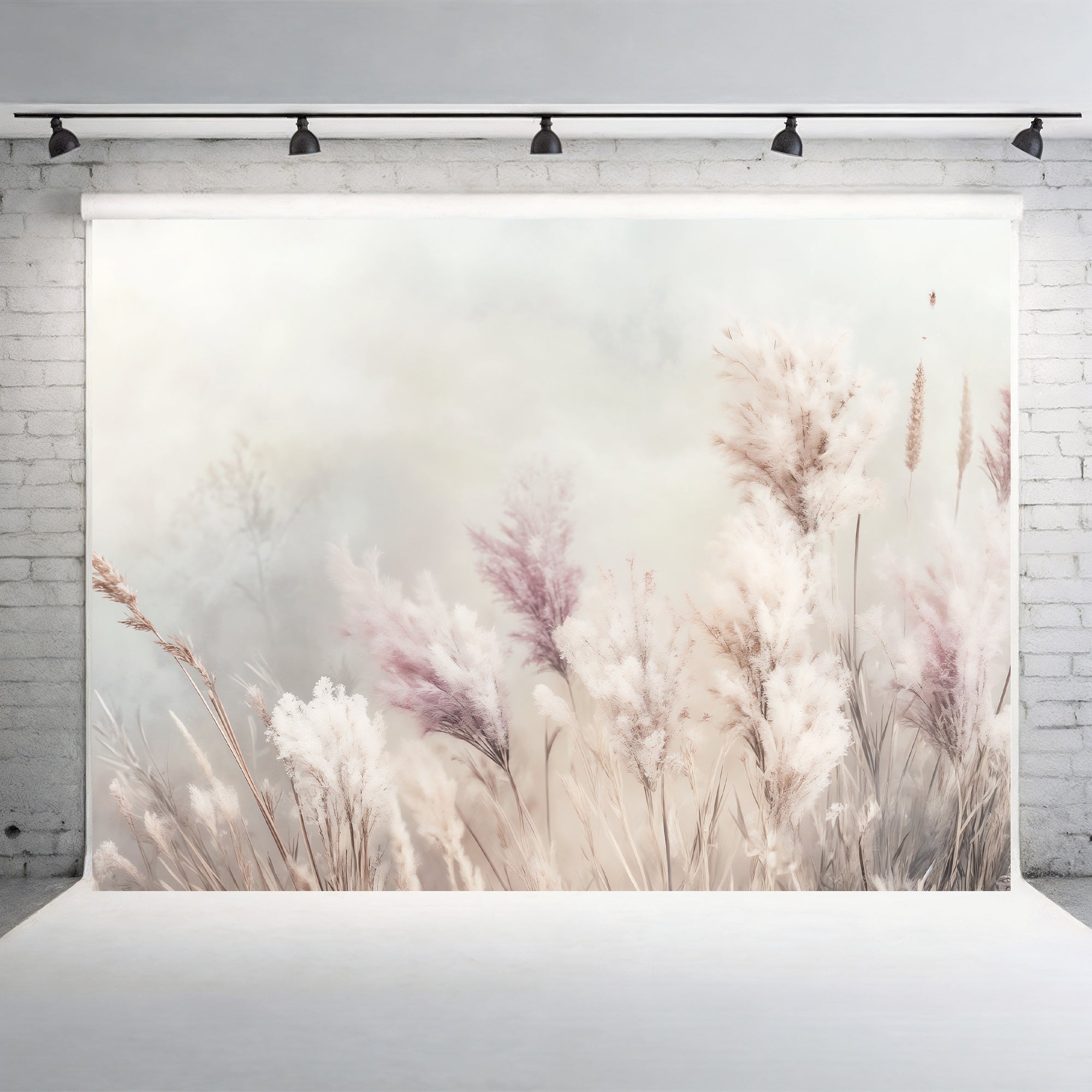 Whispering Pampas Grass Backdrop
