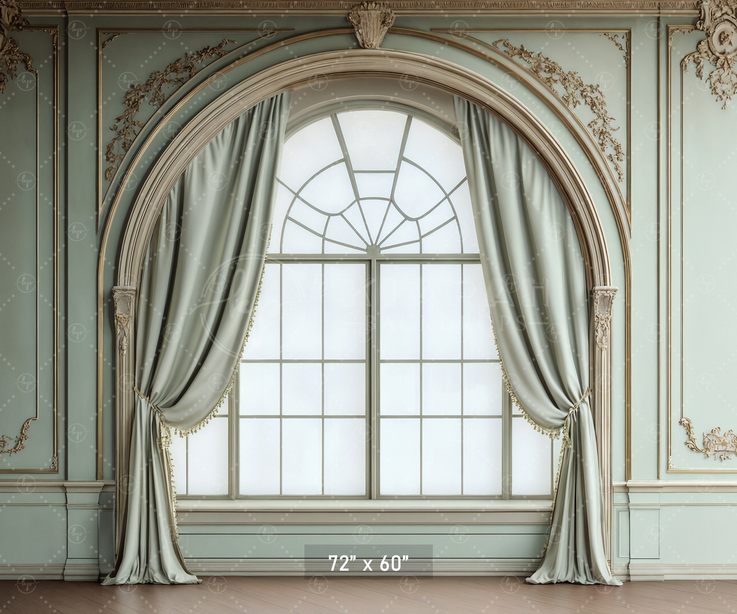 Grand Palace Window Backdrop