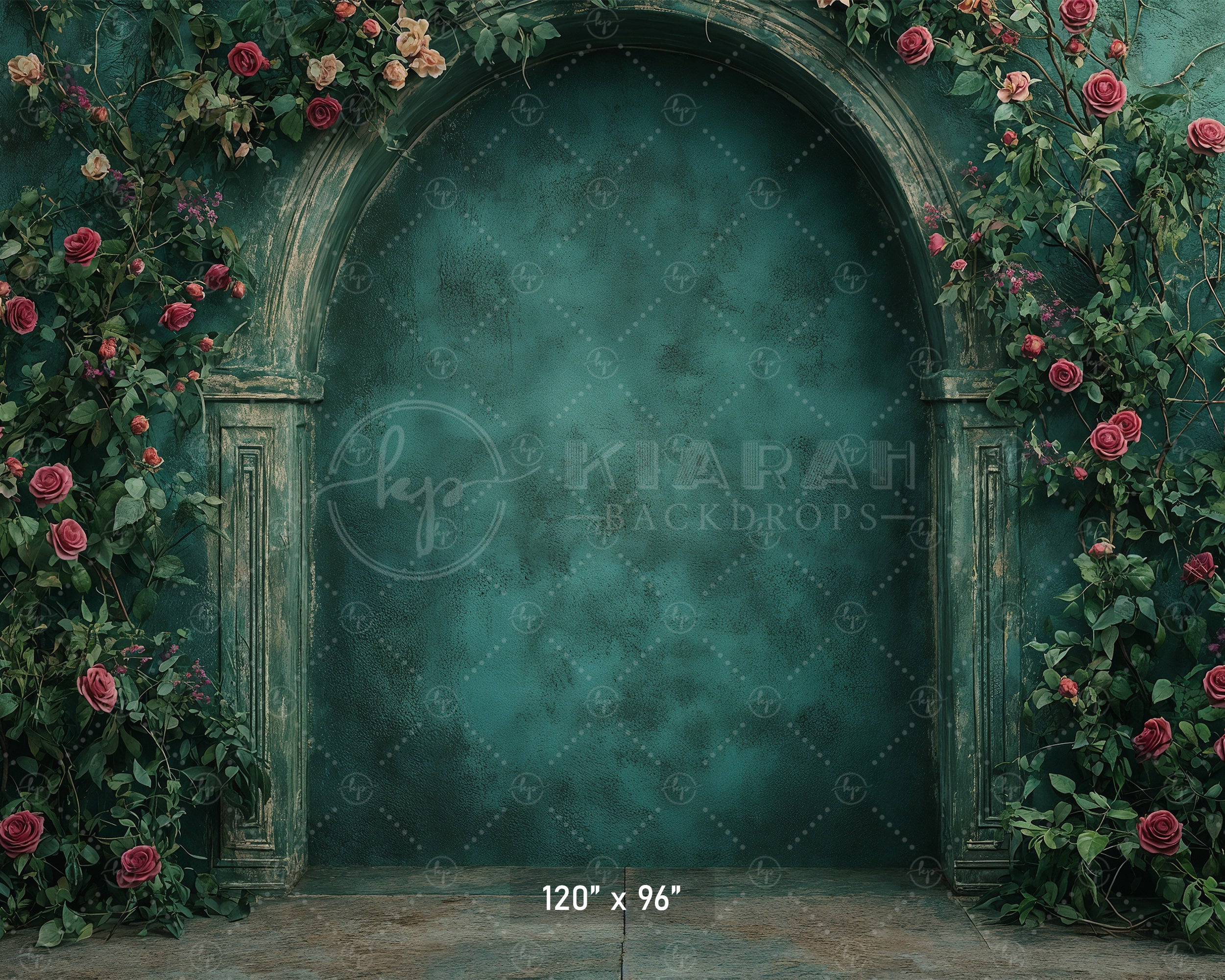 Enchanted Garden Alcove Backdrop