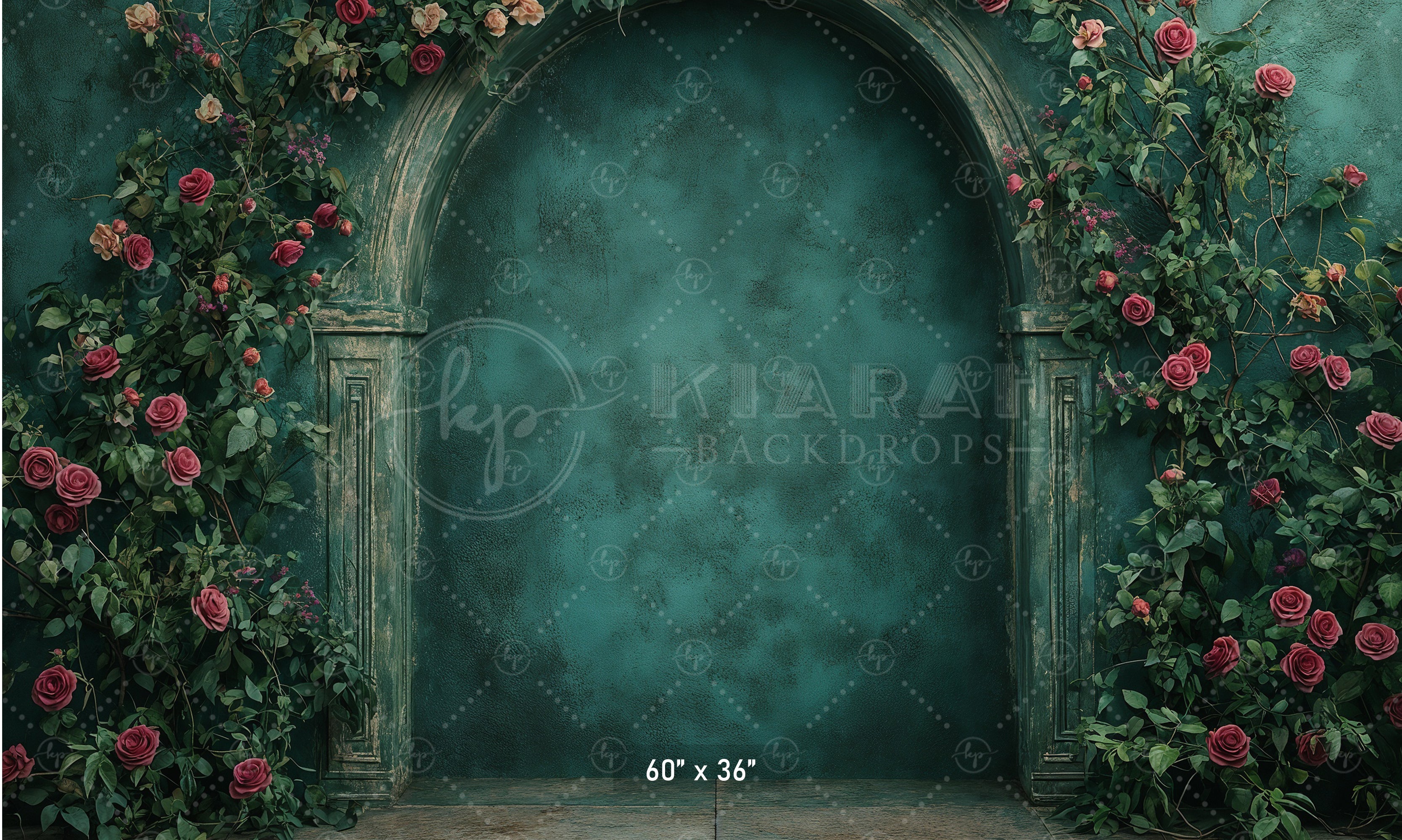 Enchanted Garden Alcove Backdrop