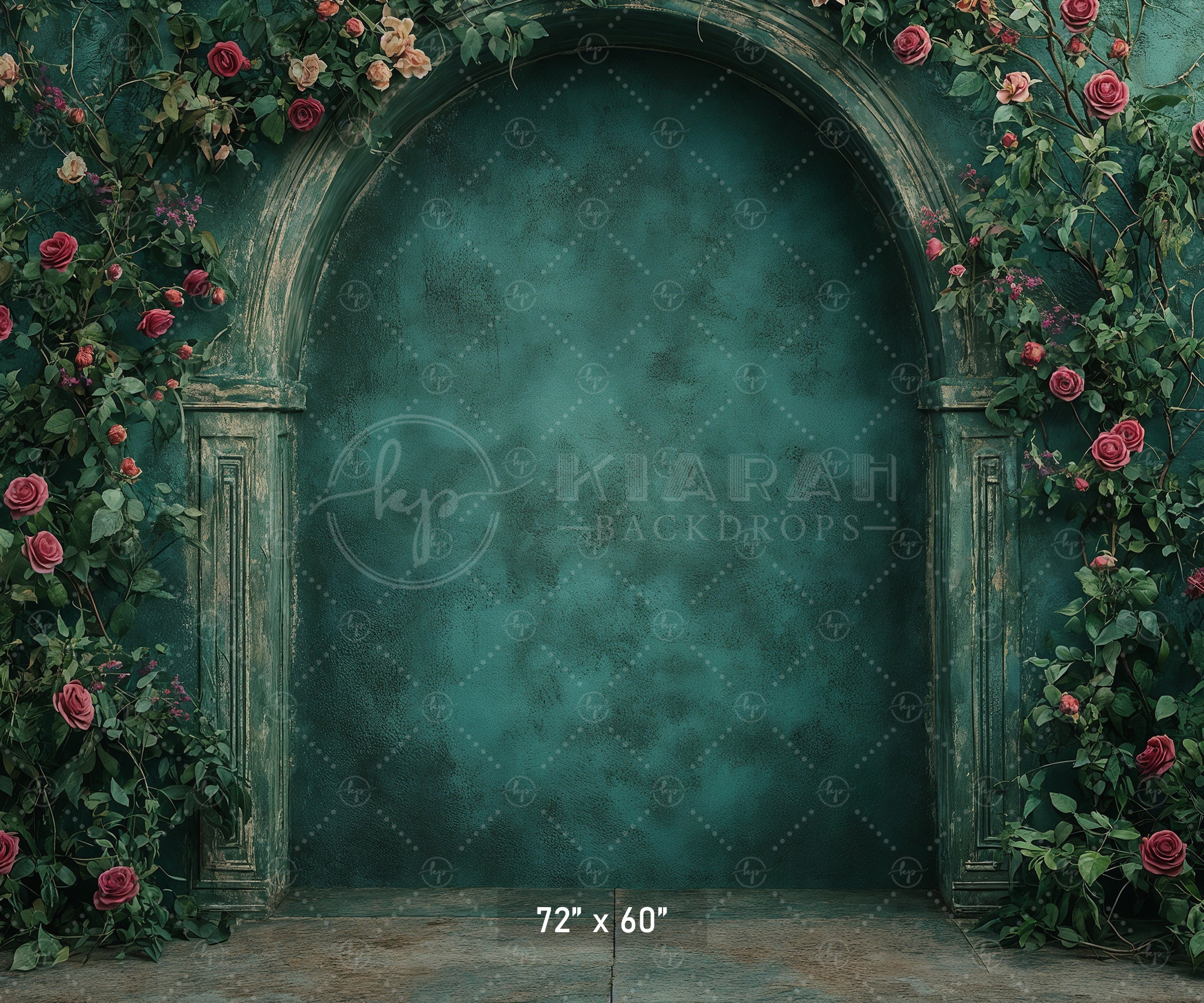 Enchanted Garden Alcove Backdrop