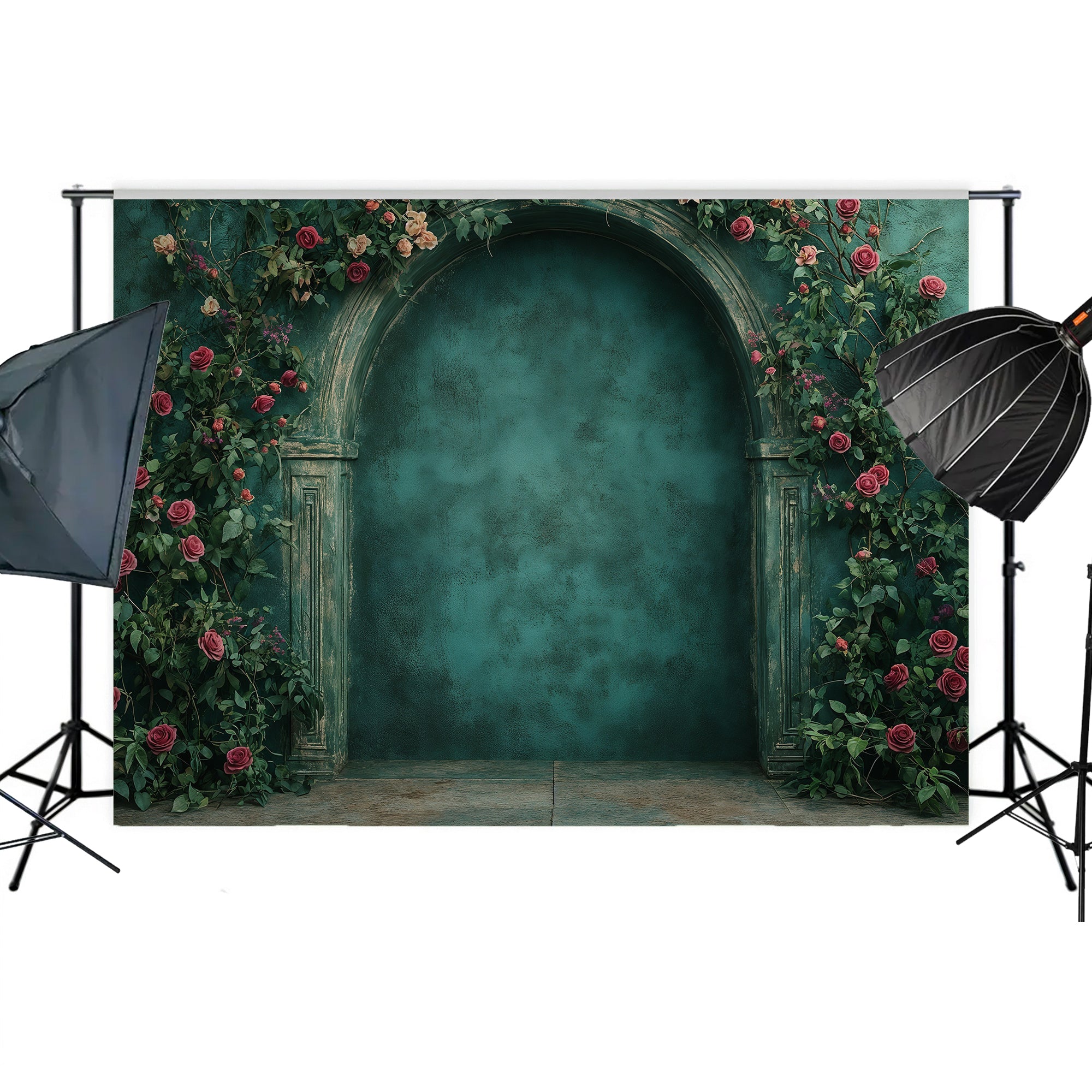 Enchanted Garden Alcove Backdrop