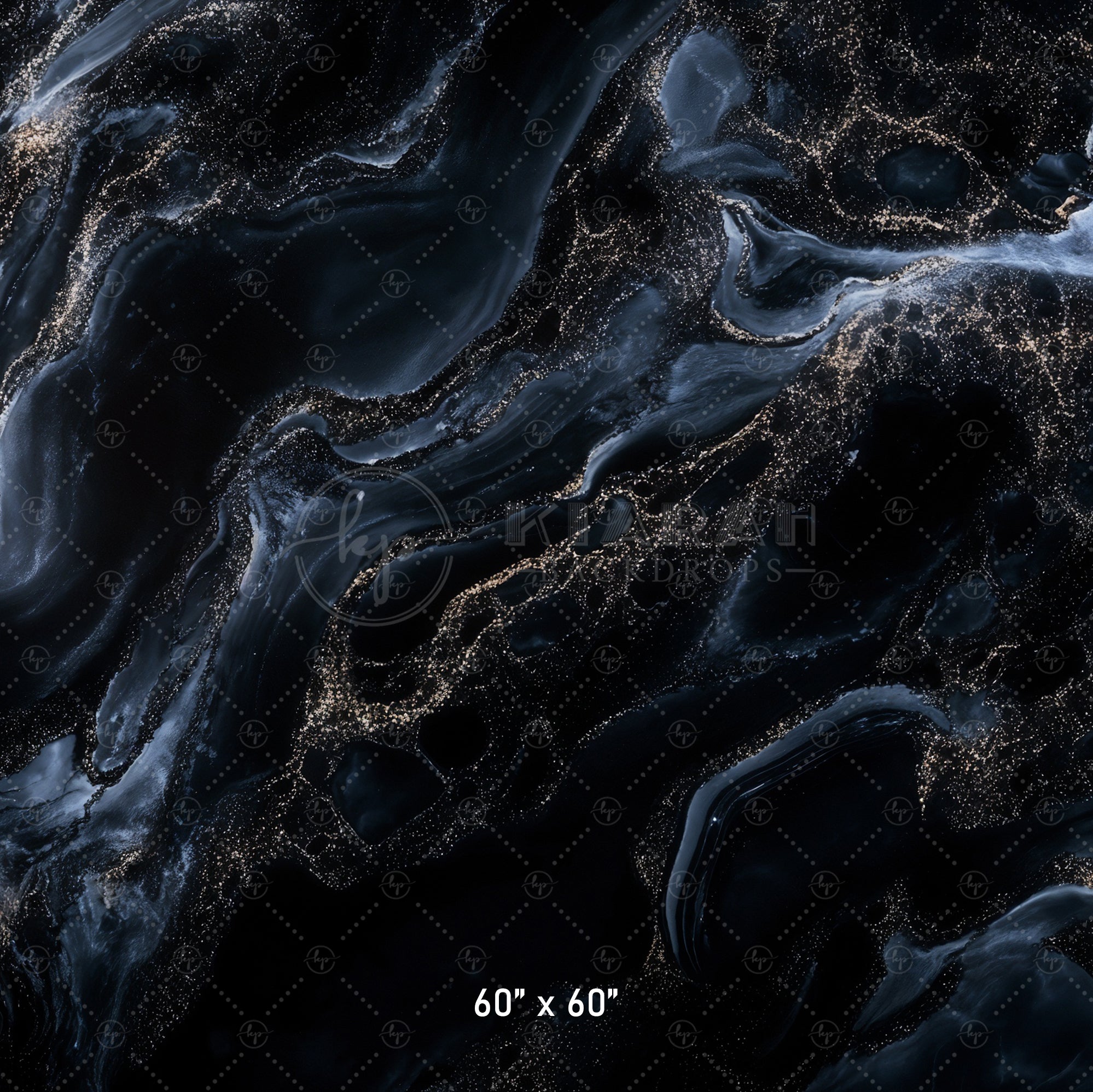 Cosmic Gold Dust Marble Backdrop