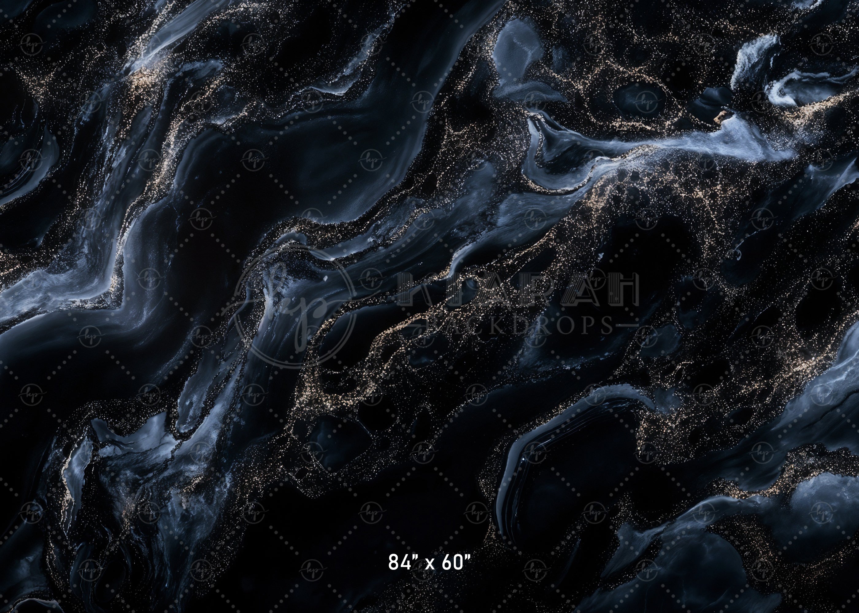 Cosmic Gold Dust Marble Backdrop