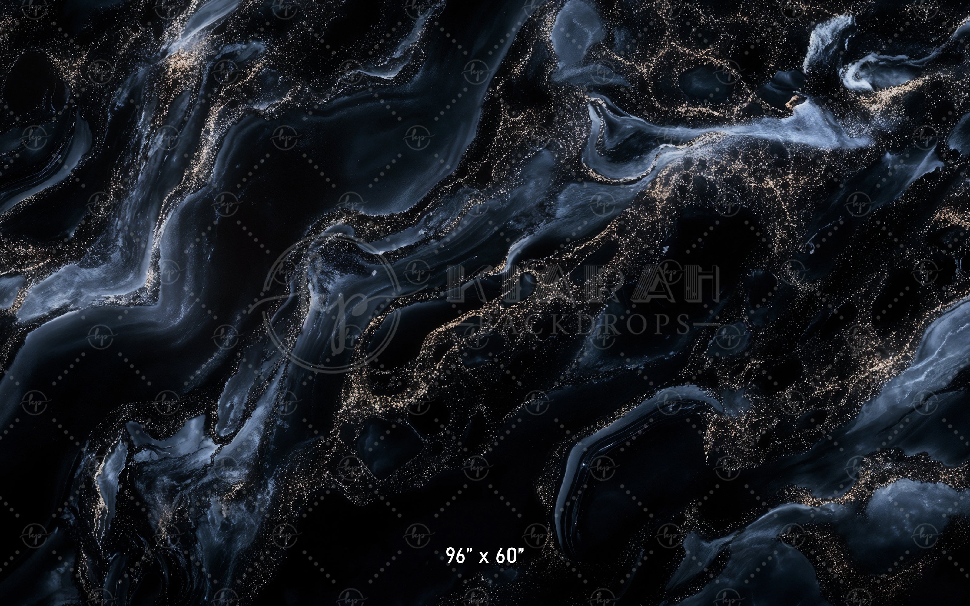 Cosmic Gold Dust Marble Backdrop