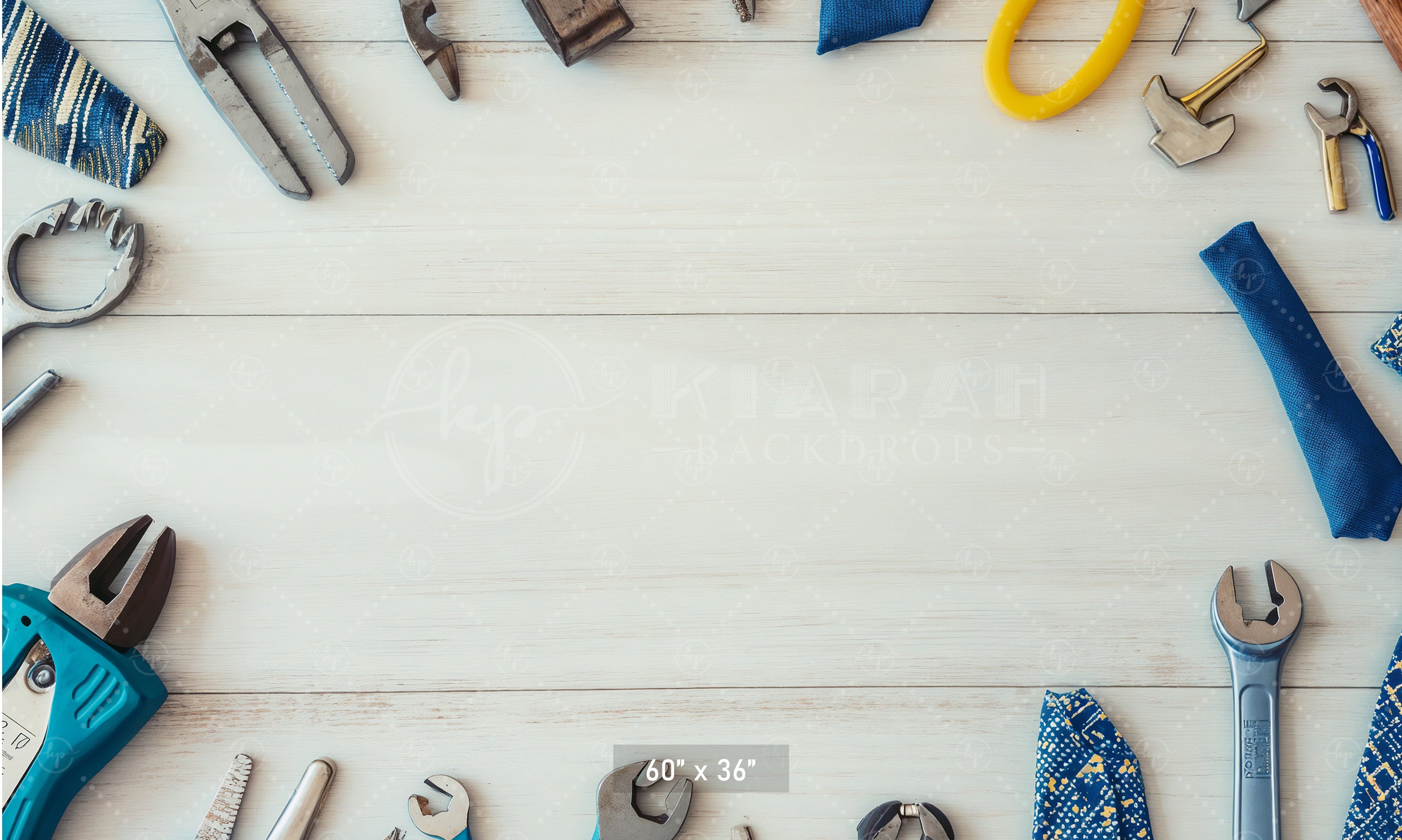 Father's Day Tools & Ties Backdrop