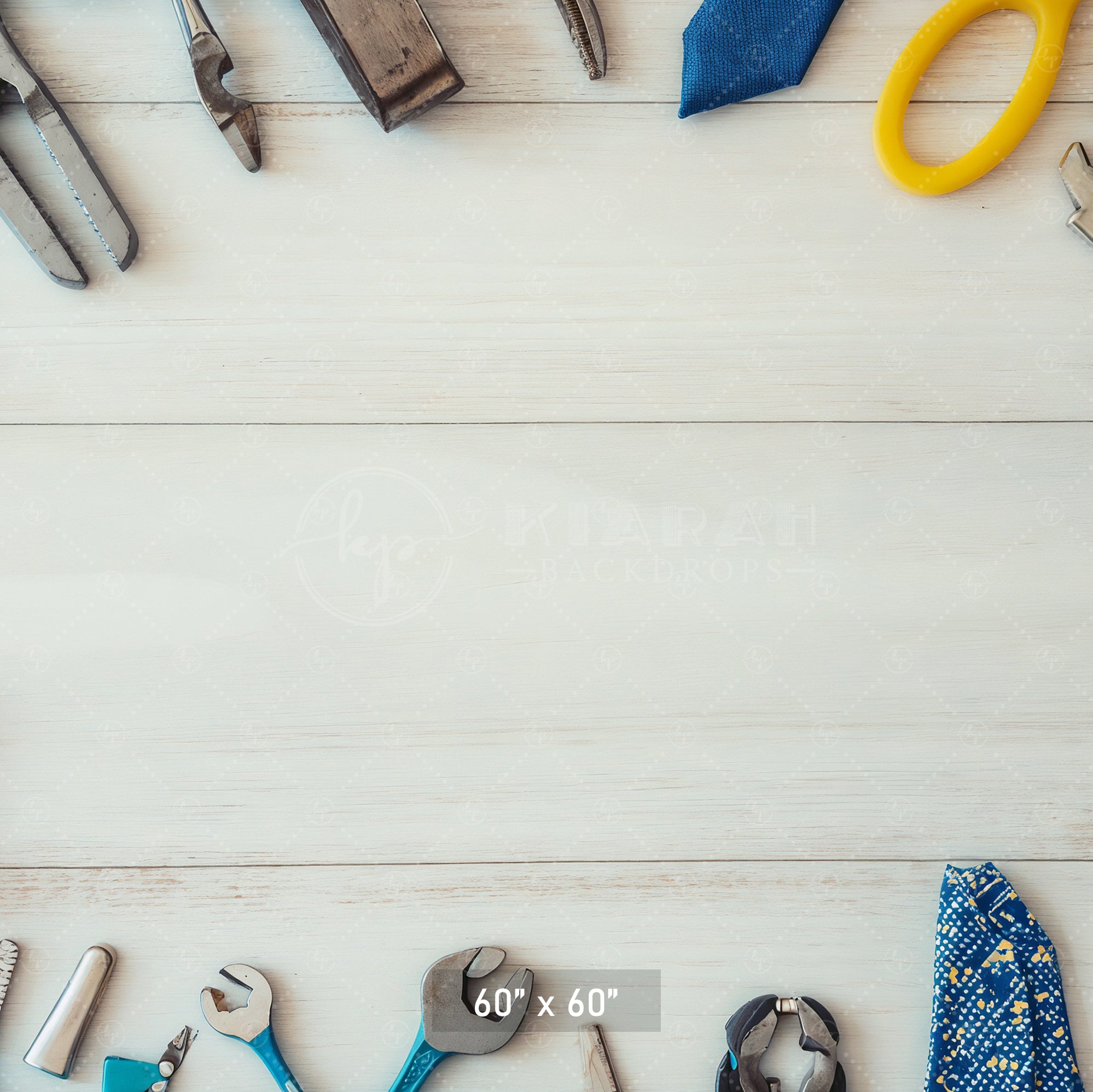 Father's Day Tools & Ties Backdrop
