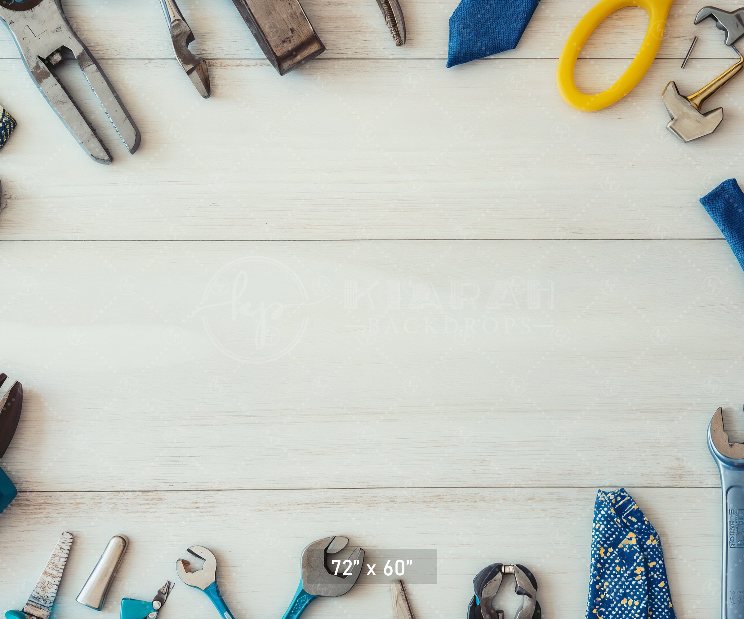 Father's Day Tools & Ties Backdrop