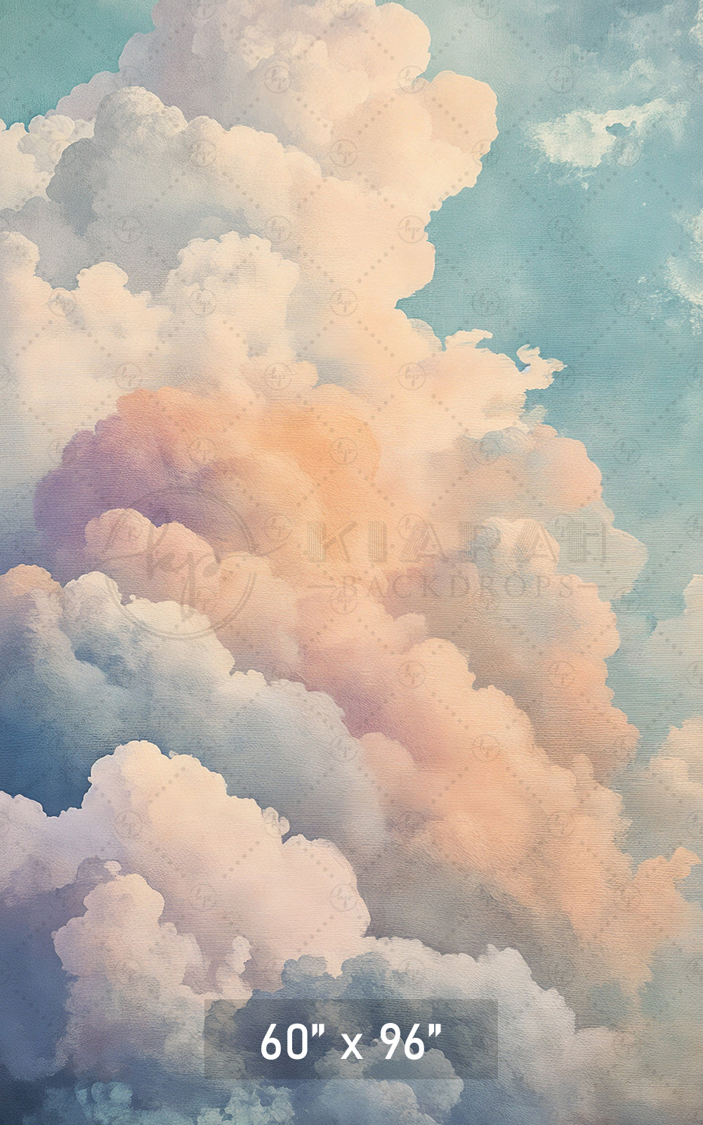 Painted Sunset Cloudscape Backdrop