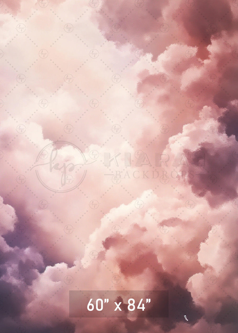 Romantic Pink Cloud Painting Backdrop