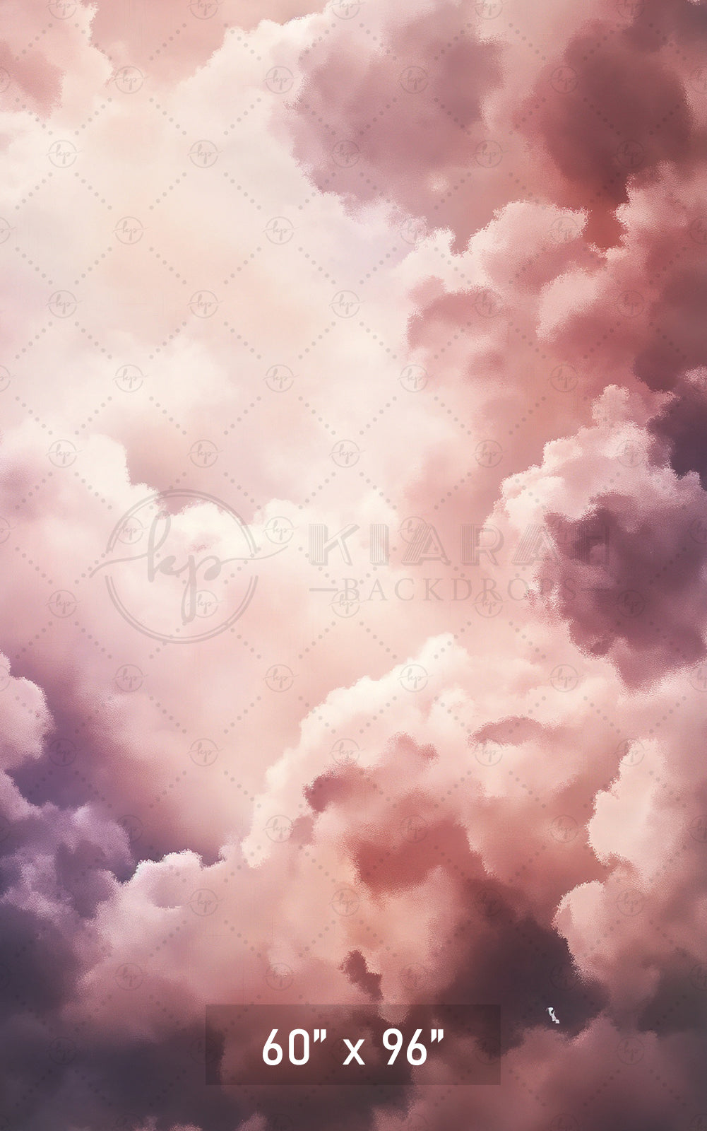 Romantic Pink Cloud Painting Backdrop