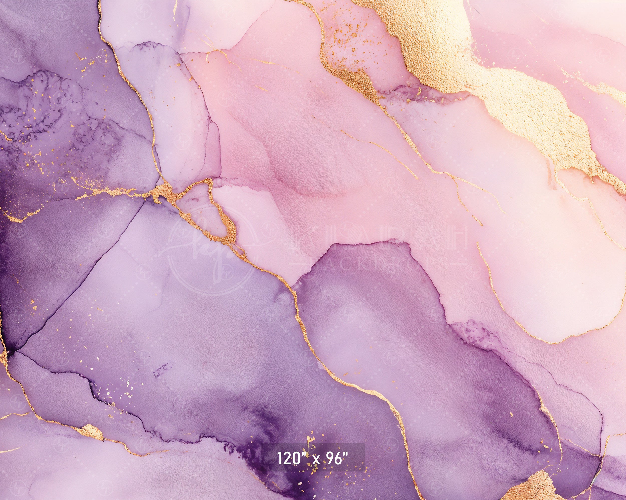 Pink & Purple Agate Ink Backdrop