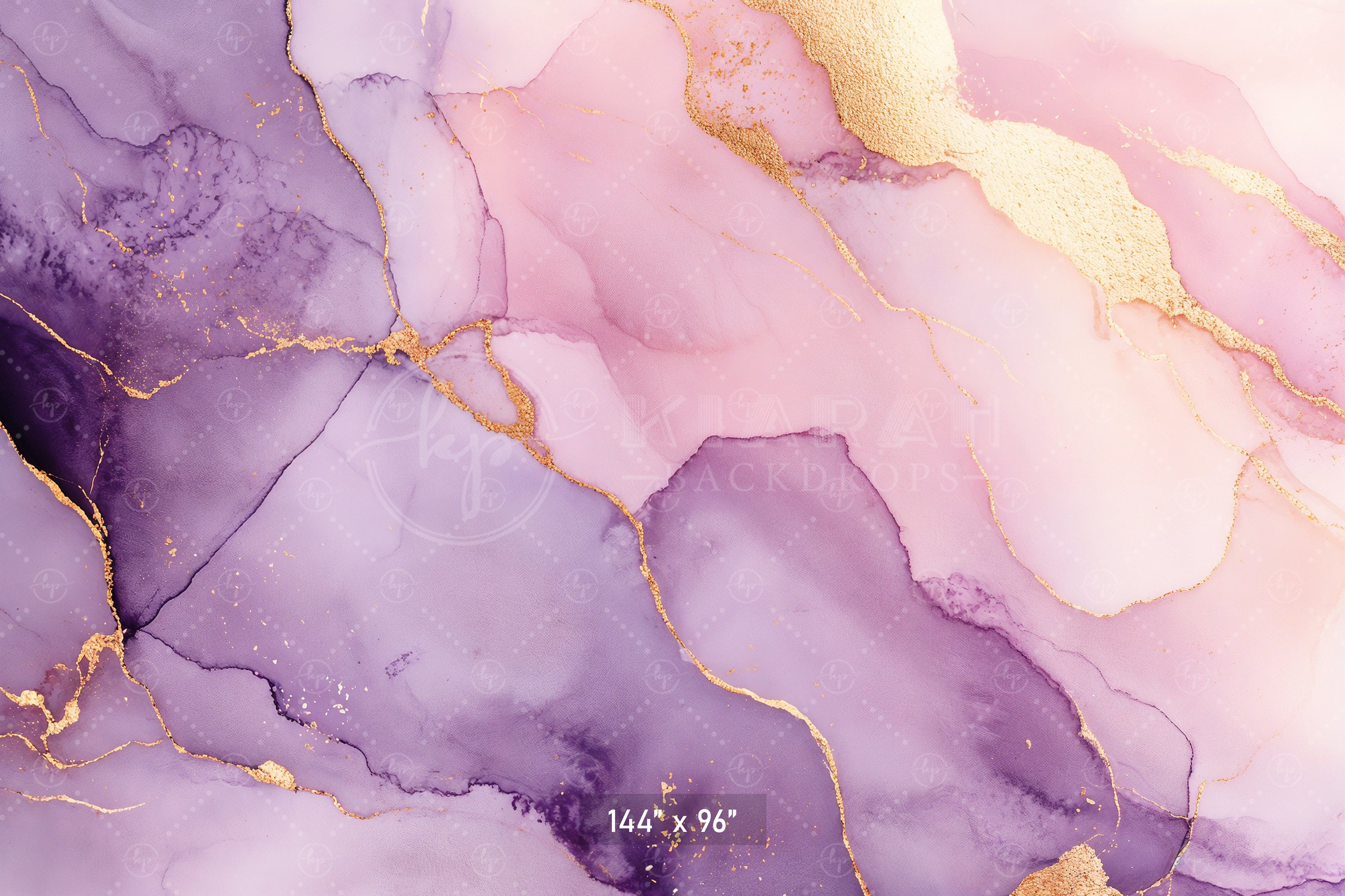 Pink & Purple Agate Ink Backdrop