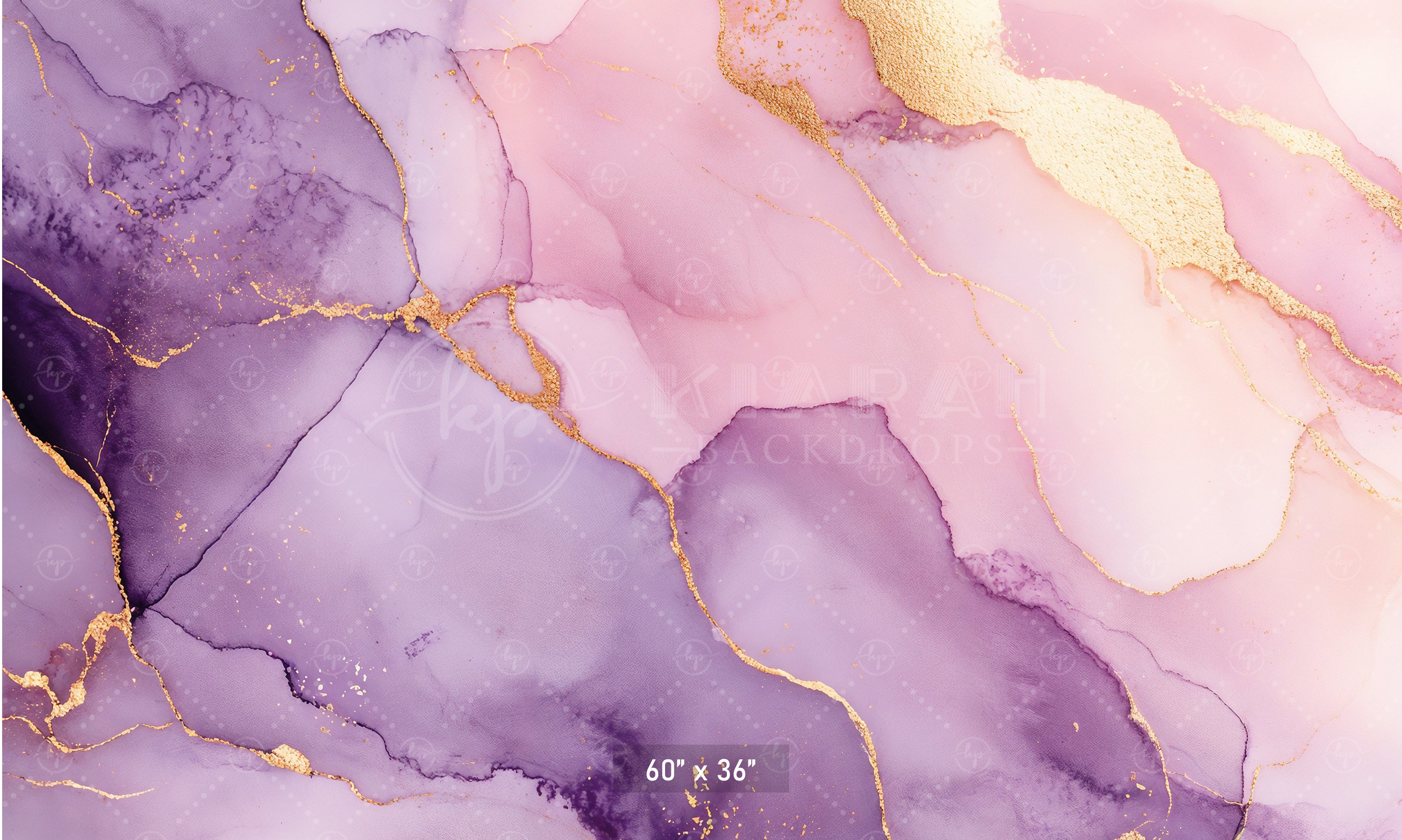 Pink & Purple Agate Ink Backdrop