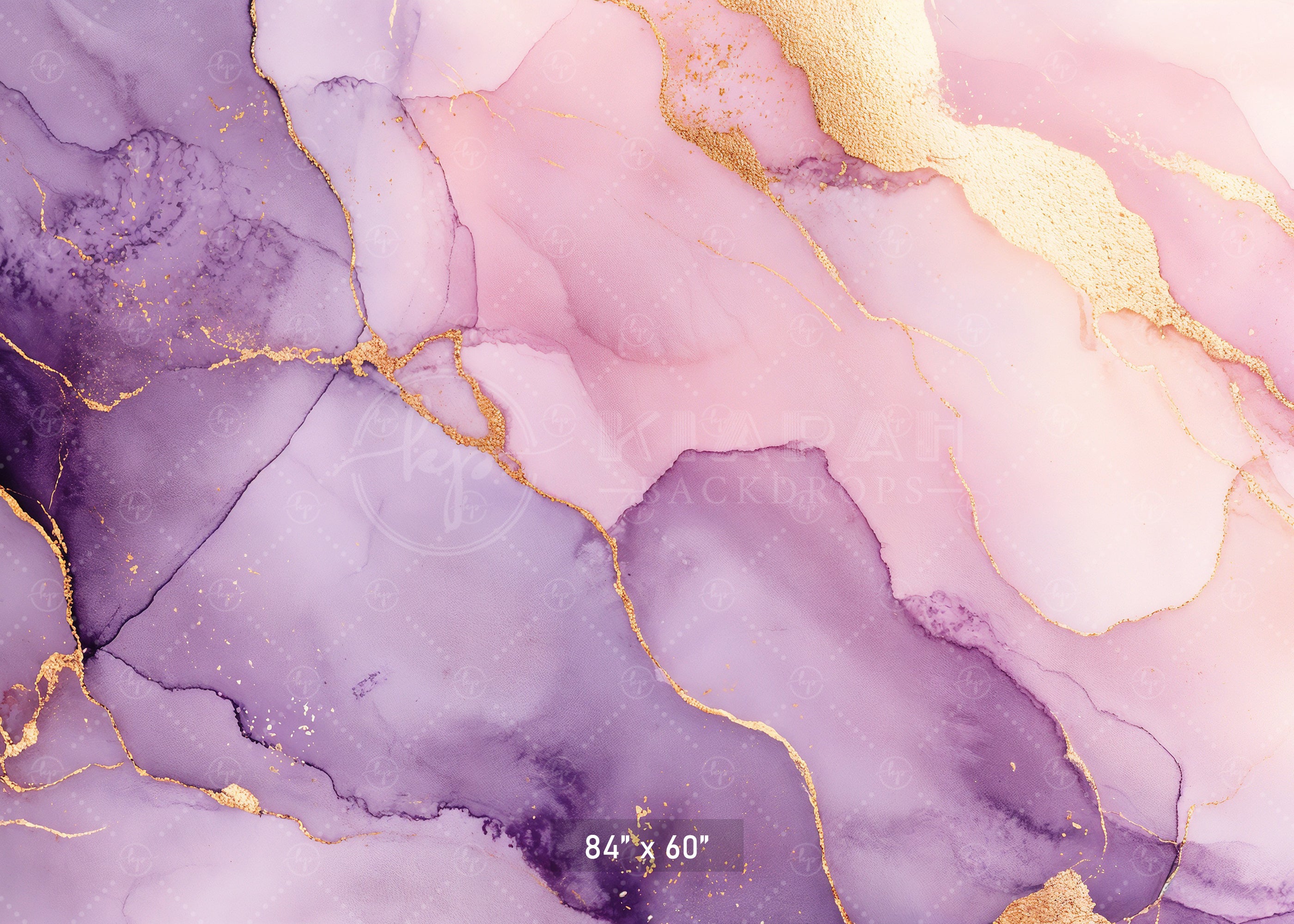 Pink & Purple Agate Ink Backdrop