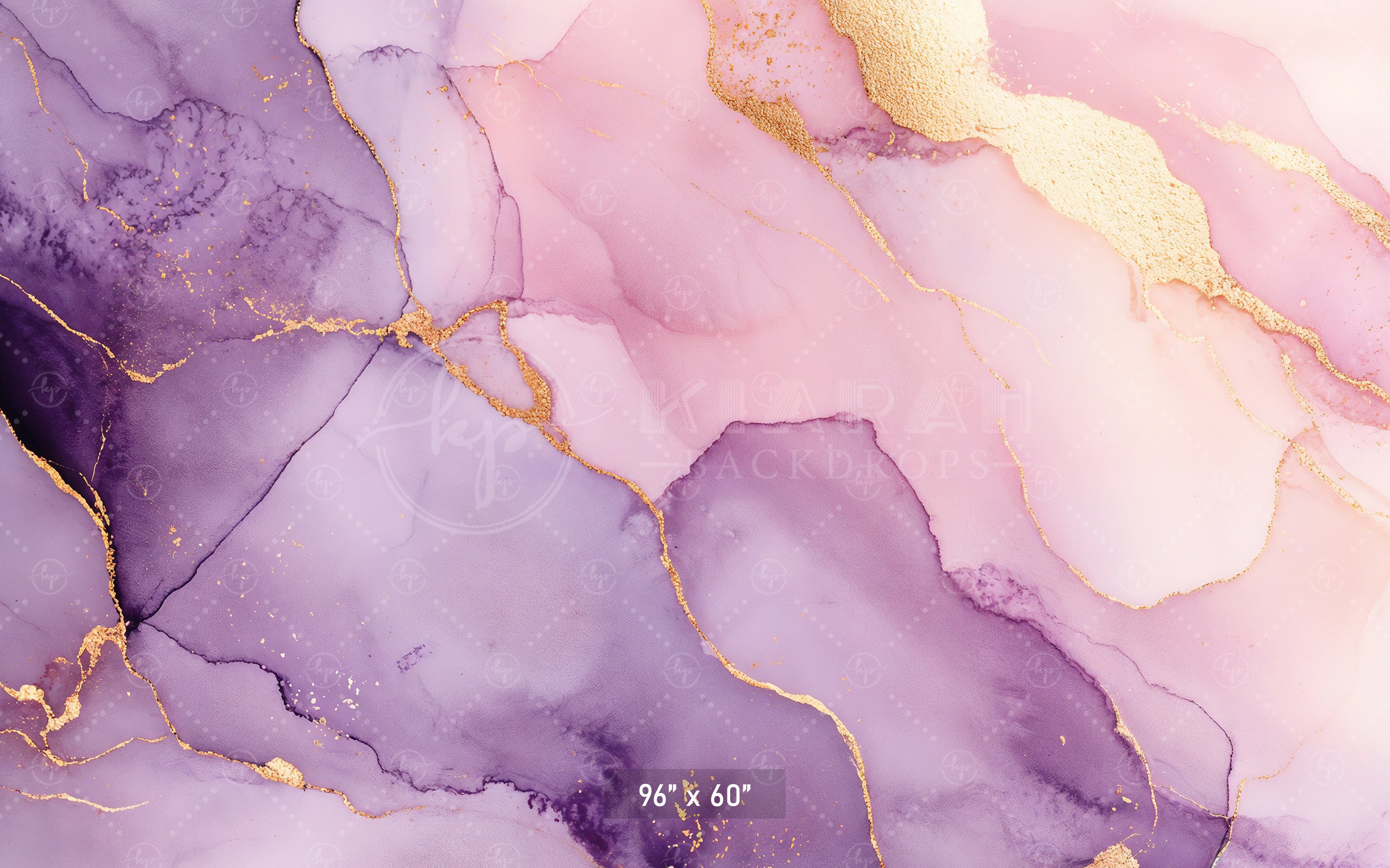 Pink & Purple Agate Ink Backdrop
