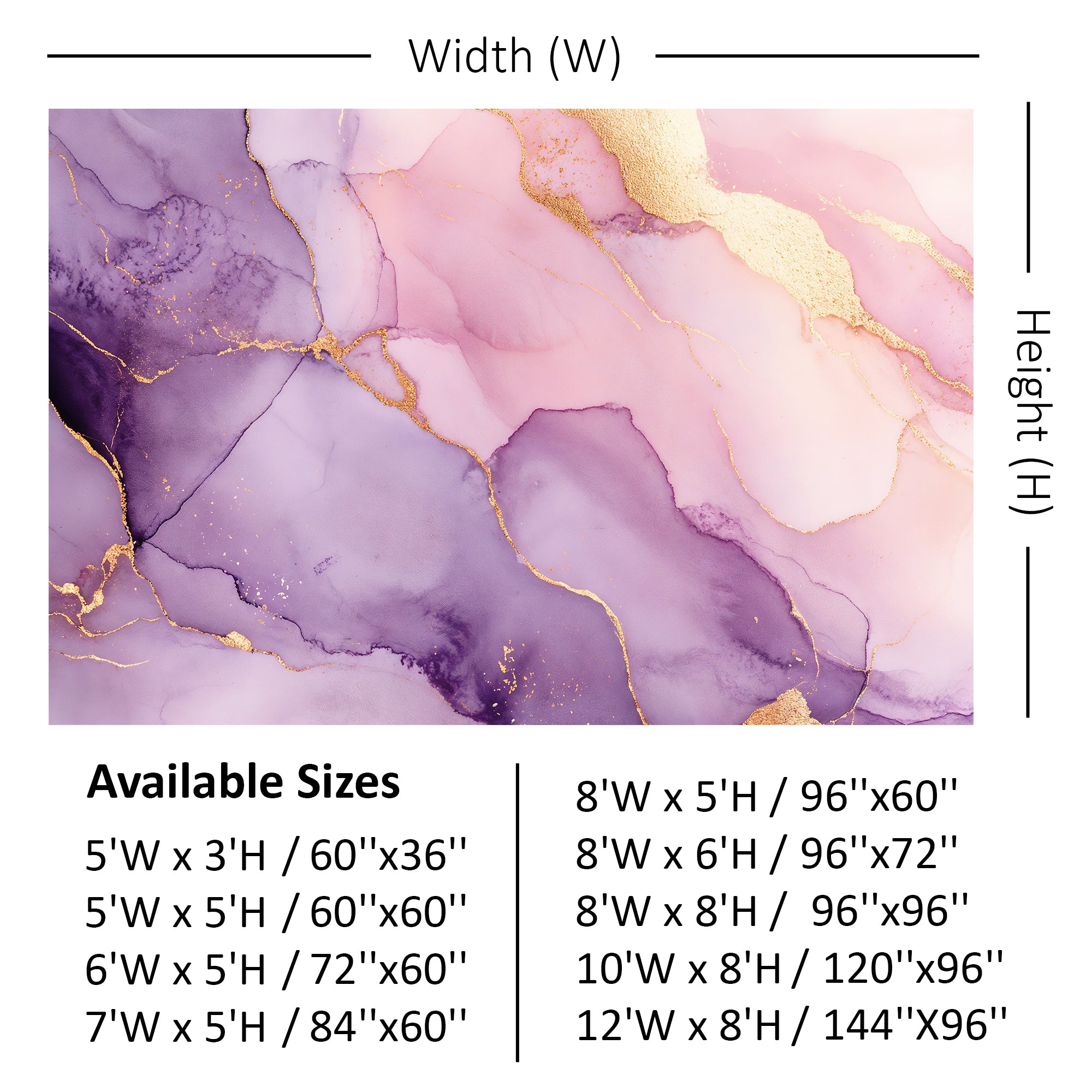 Pink & Purple Agate Ink Backdrop